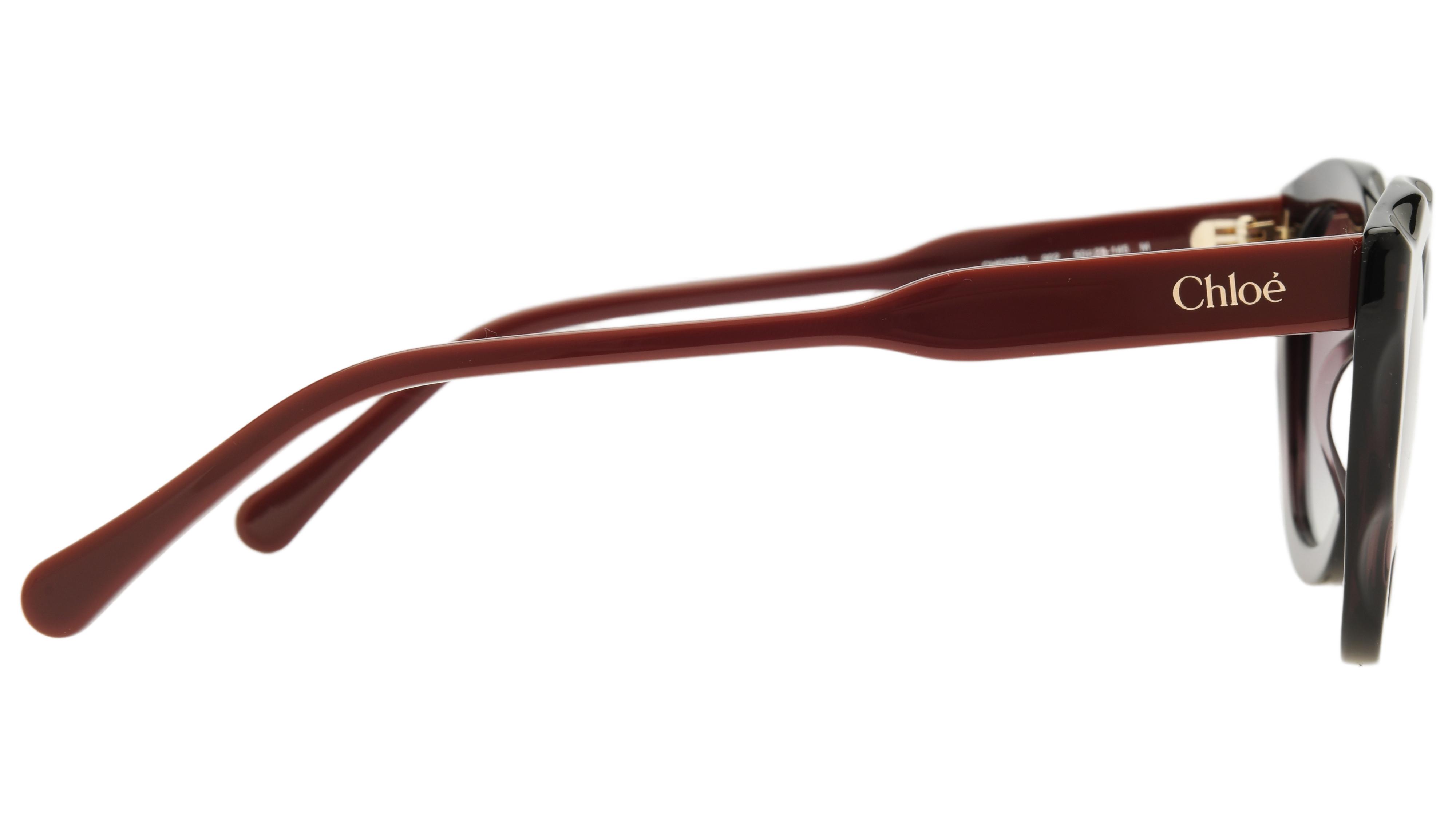 Lunettes de soleil Chloé Femme Violet Ronde CH0295S Droite