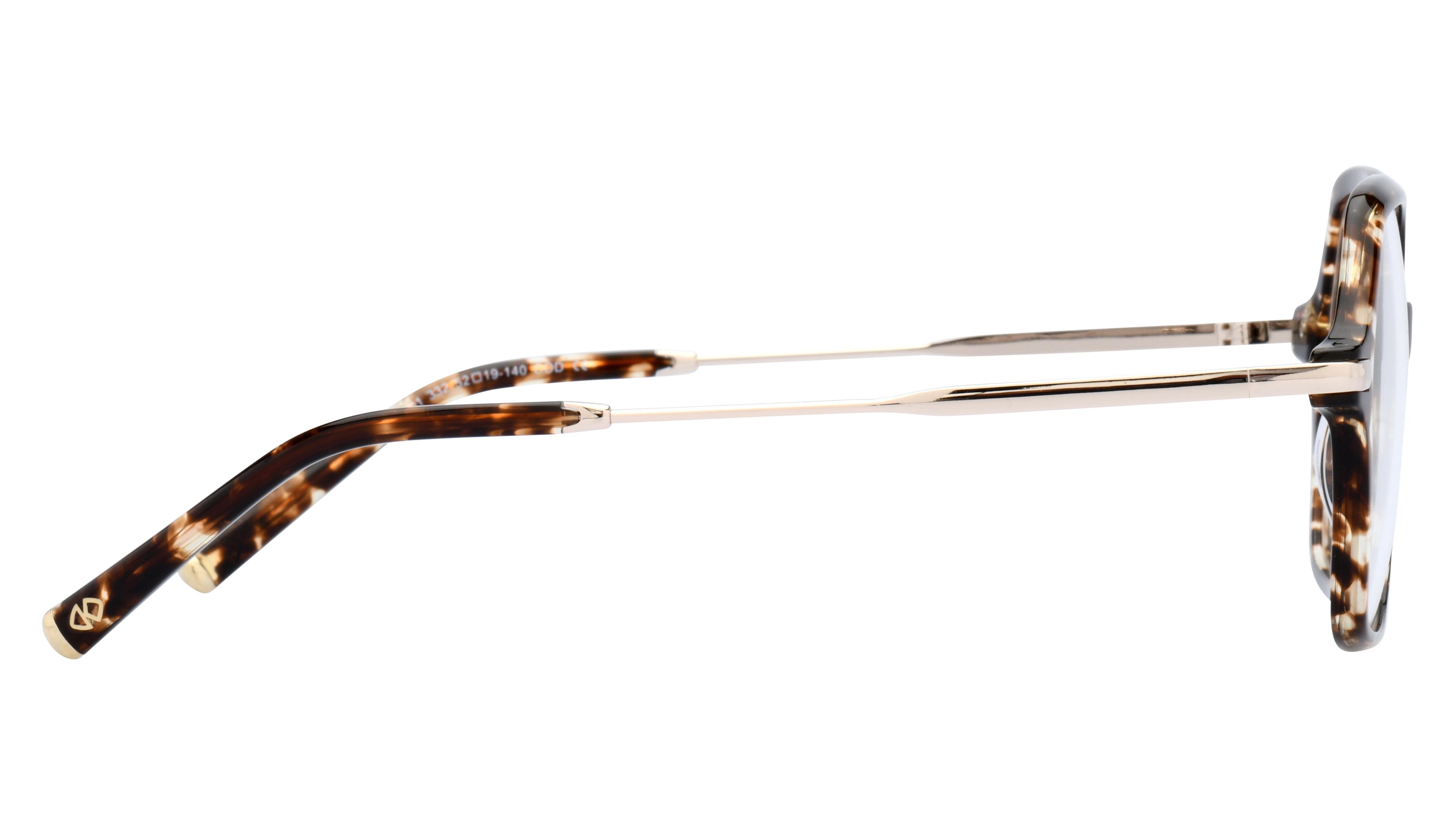 Lunettes de vue Signature Krys Ml2301 332 Ecaille Fonce Br Carre Krys