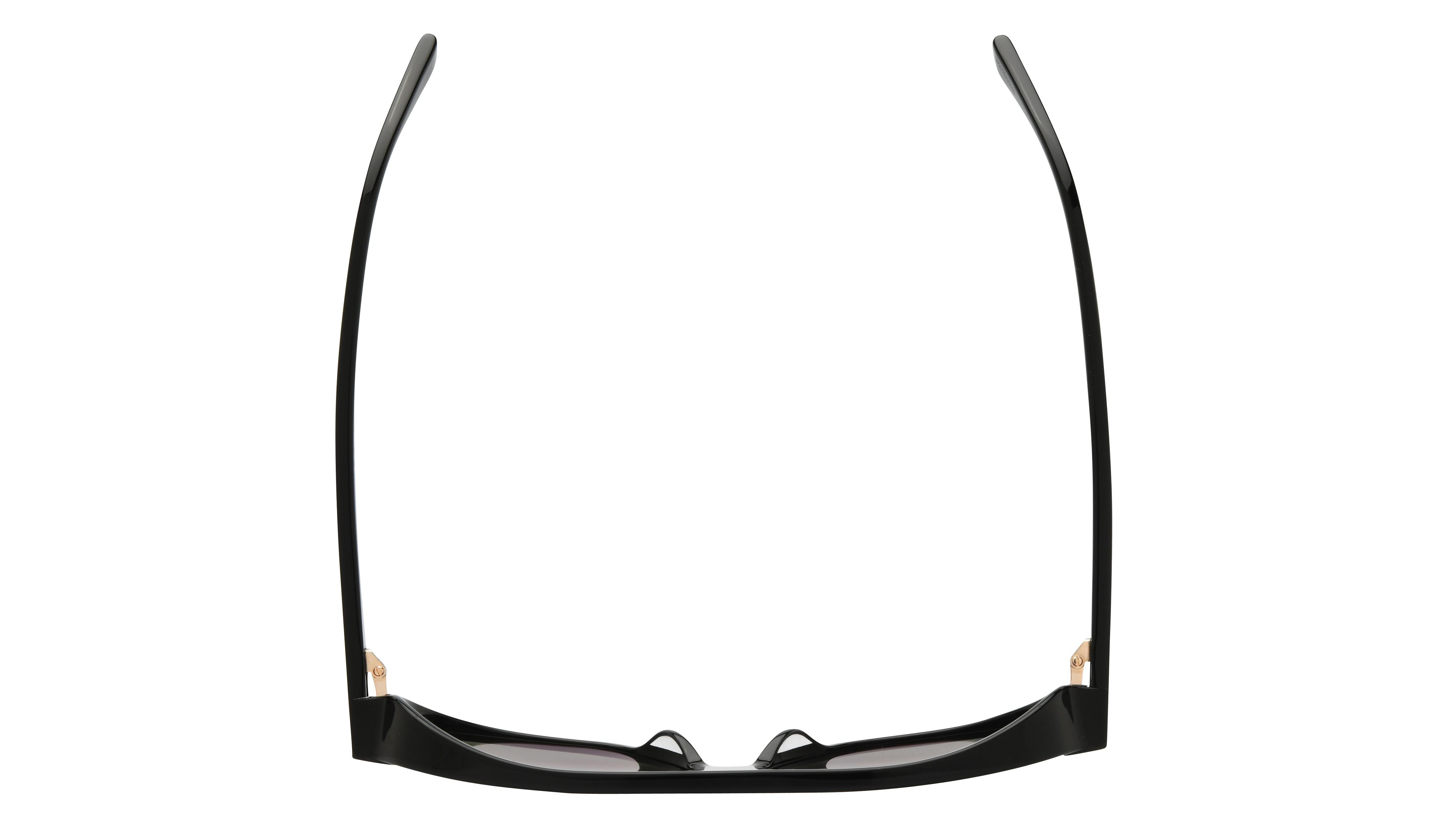 Lunettes de soleil Tom Ford Homme Noir Aviateur Ft1208 Dessus