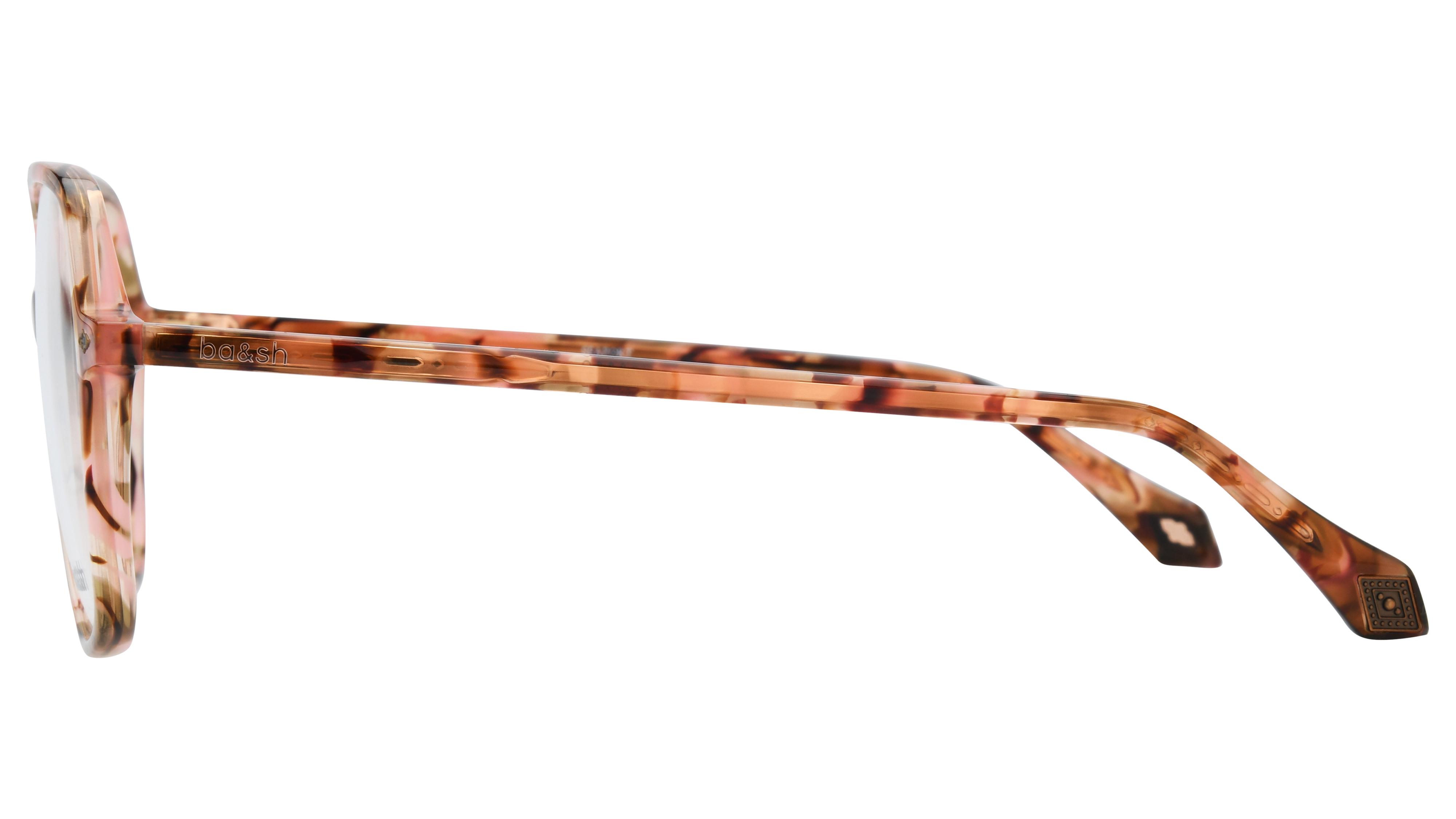 Lunettes de vue ba&sh Femme Écaille Carré ba1110 Gauche