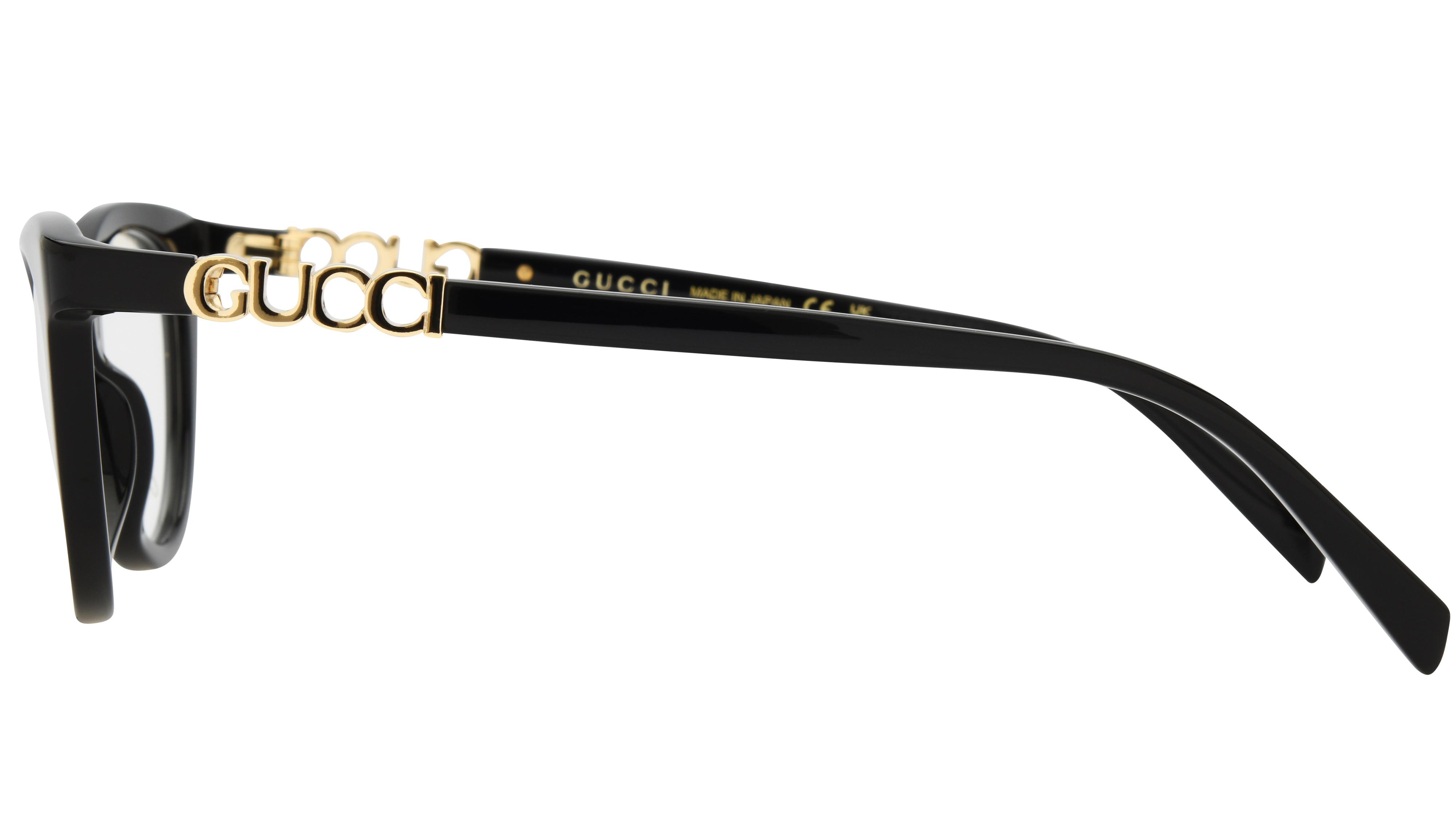 Lunettes de vue Gucci Femme Noir Papillon gg2034o Gauche
