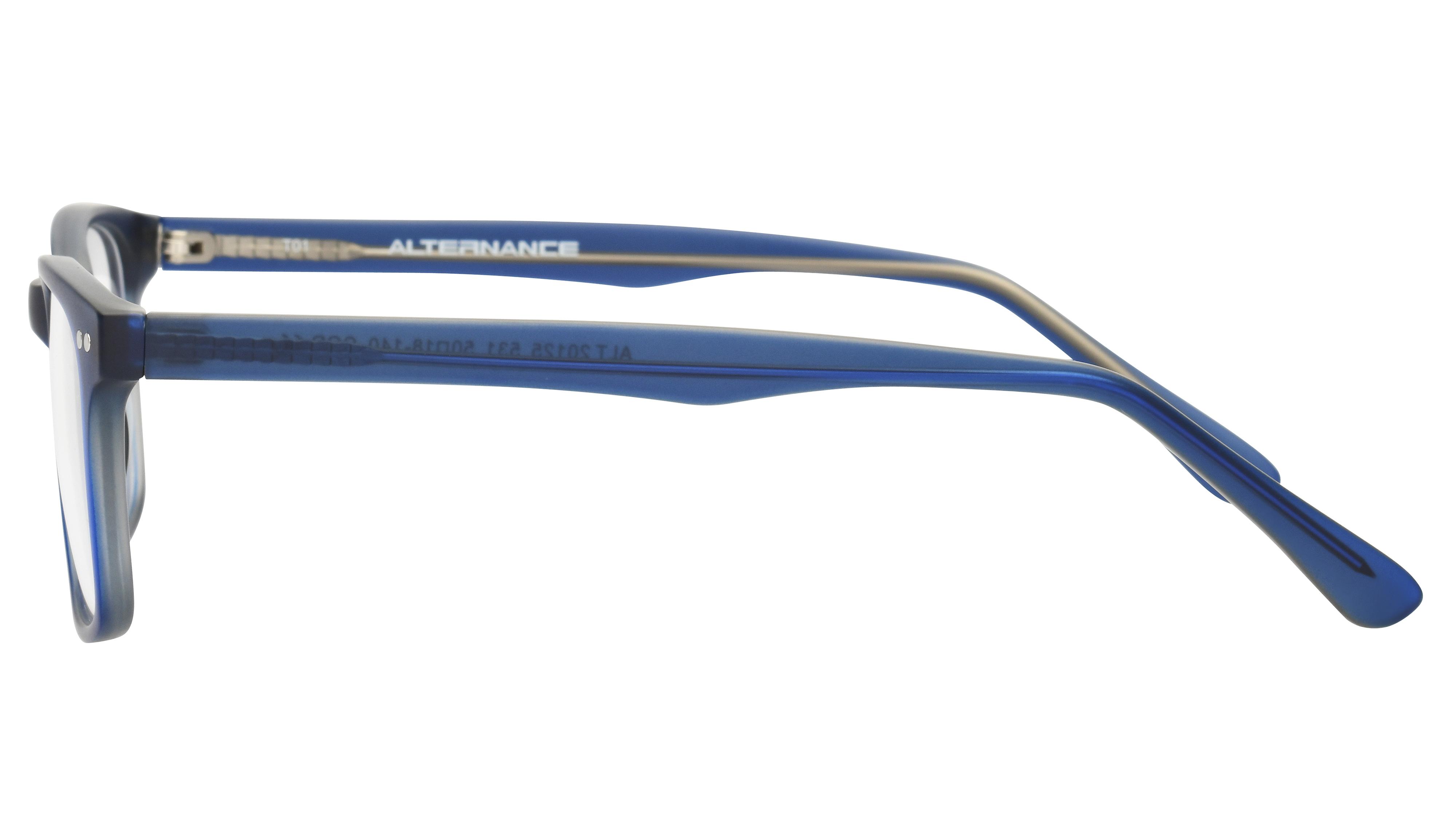 Lunettes de vue Alternance Alt20125 531 Bleu Fonce Rectangle Krys