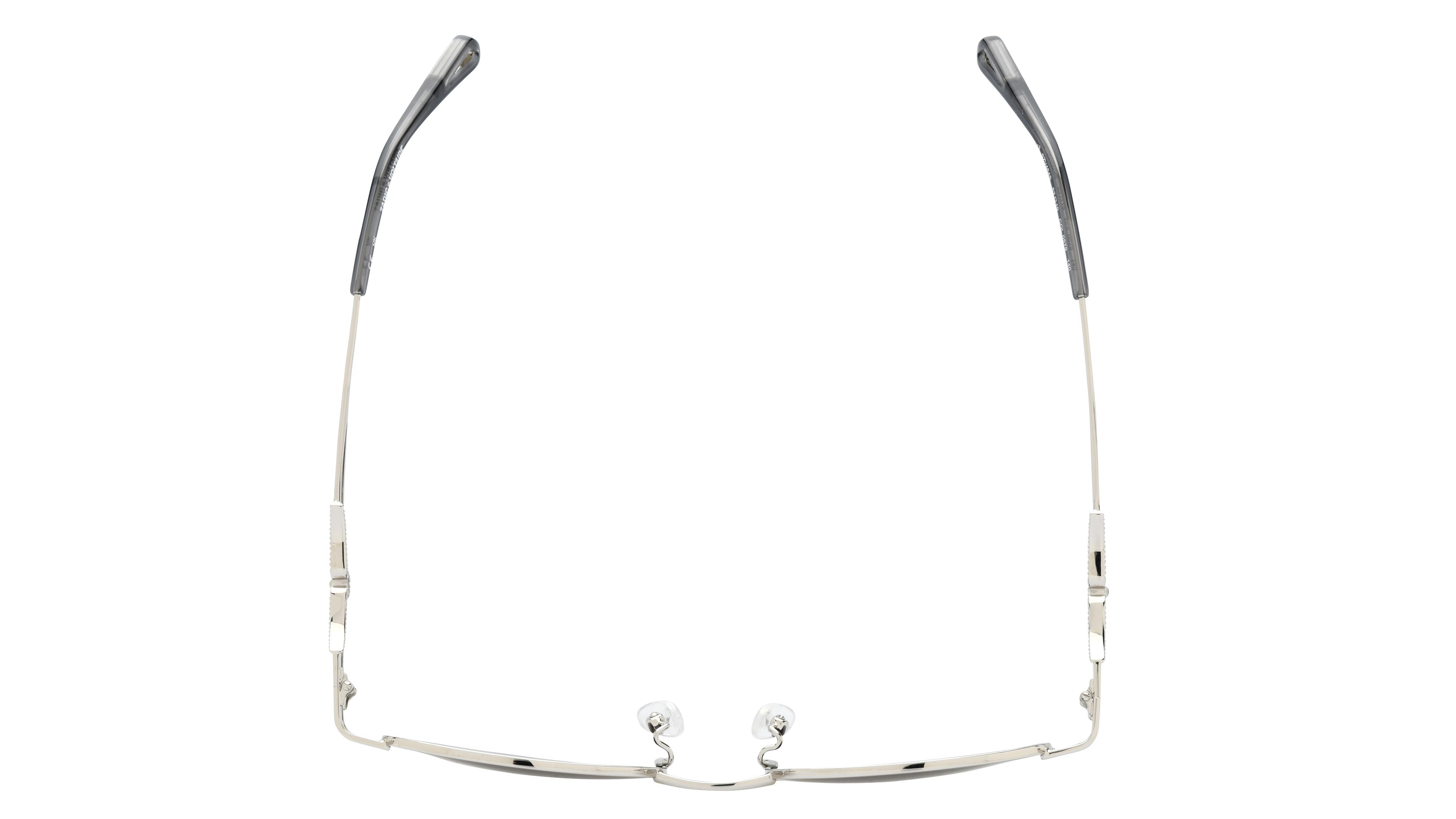 Lunettes de soleil Zadig & Voltaire Femme Argent Ovale SZV464S Dessus