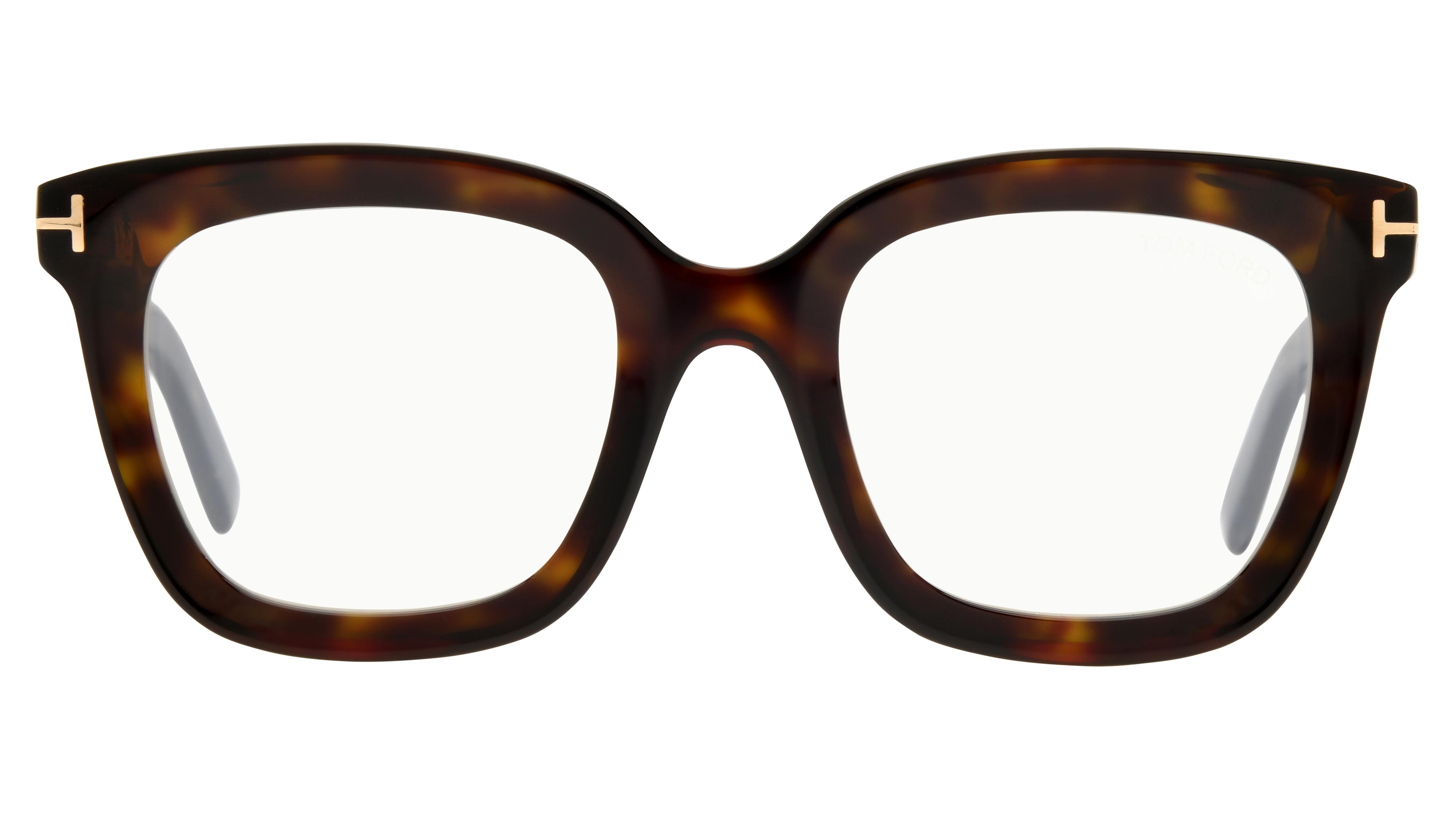 Lunettes de vue Tom Ford Femme Marron Carré Tf5880-B Face