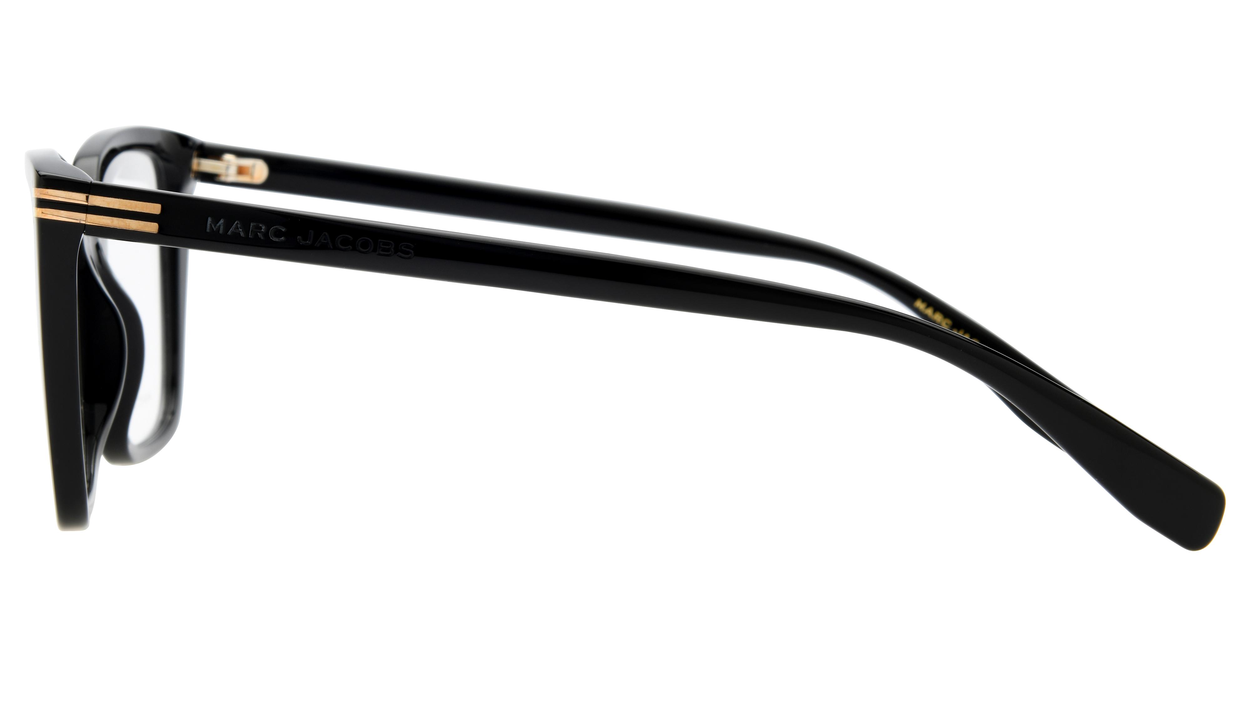 Lunettes de vue Marc Jacobs Femme Noir Rectangle Mj1107 Gauche
