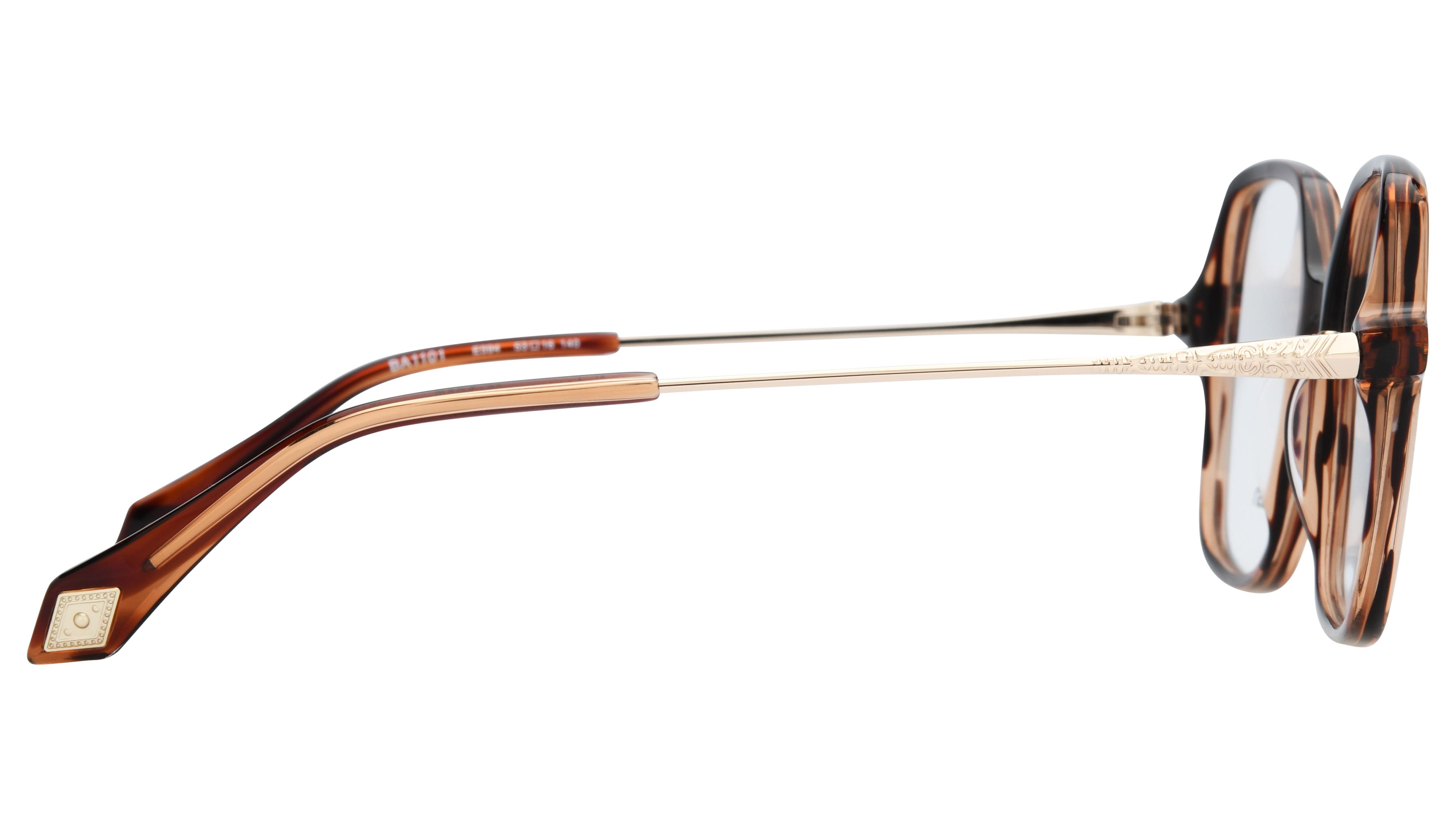 Lunettes de vue ba&sh Femme Écaille Carré ba1101 Droite