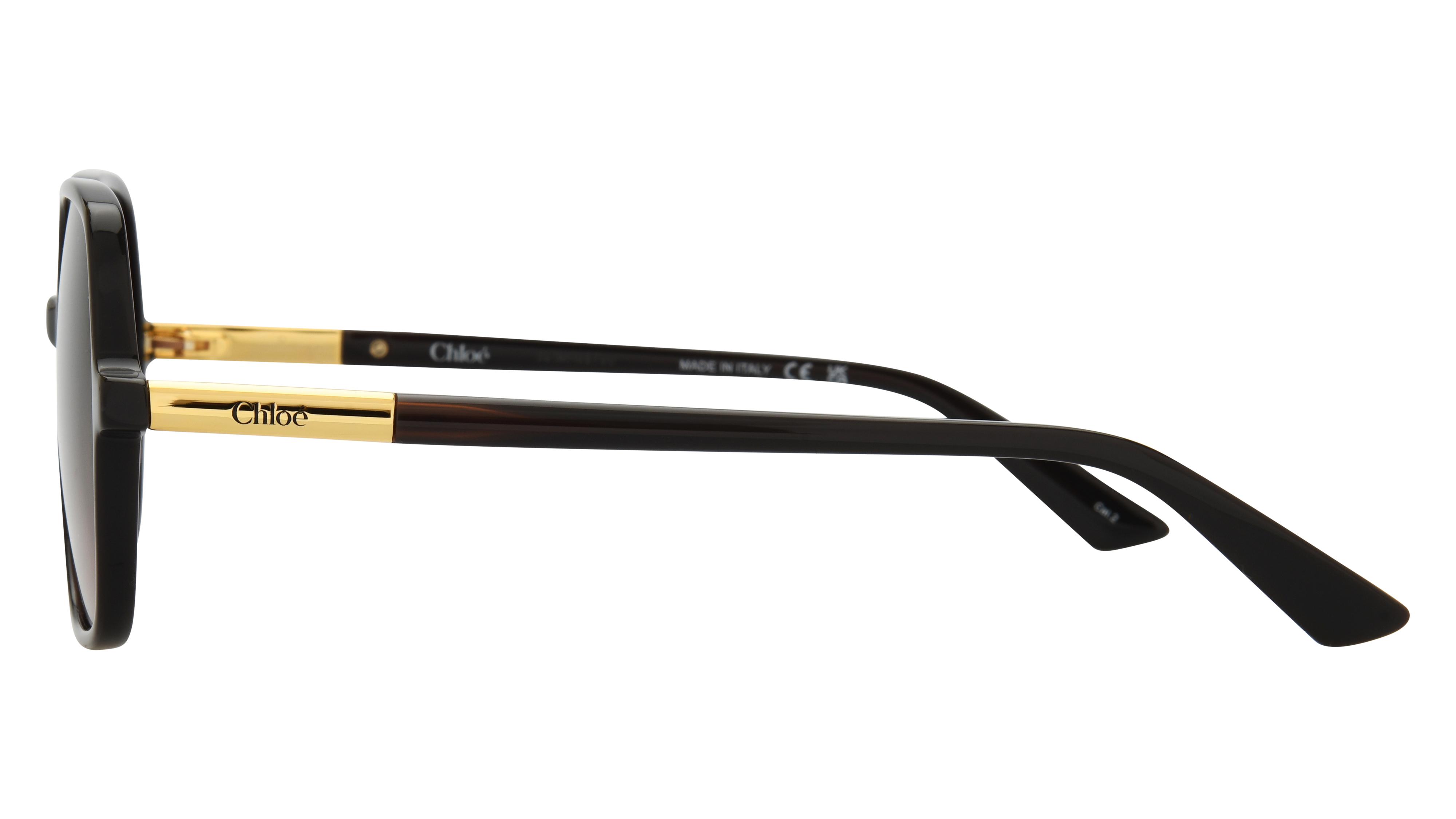 Lunettes de soleil Chloé Femme Gris Carré ch0362s Gauche