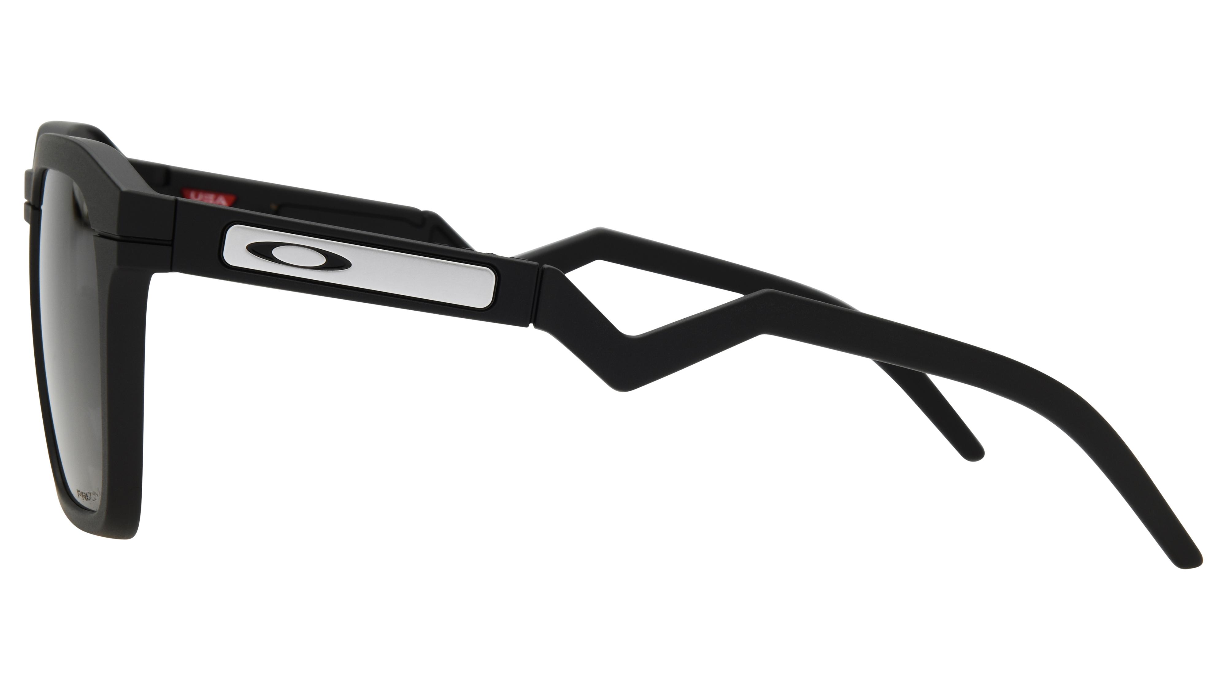Lunettes de soleil Oakley Mixte Gris Ovale 0Oo9533 Gauche