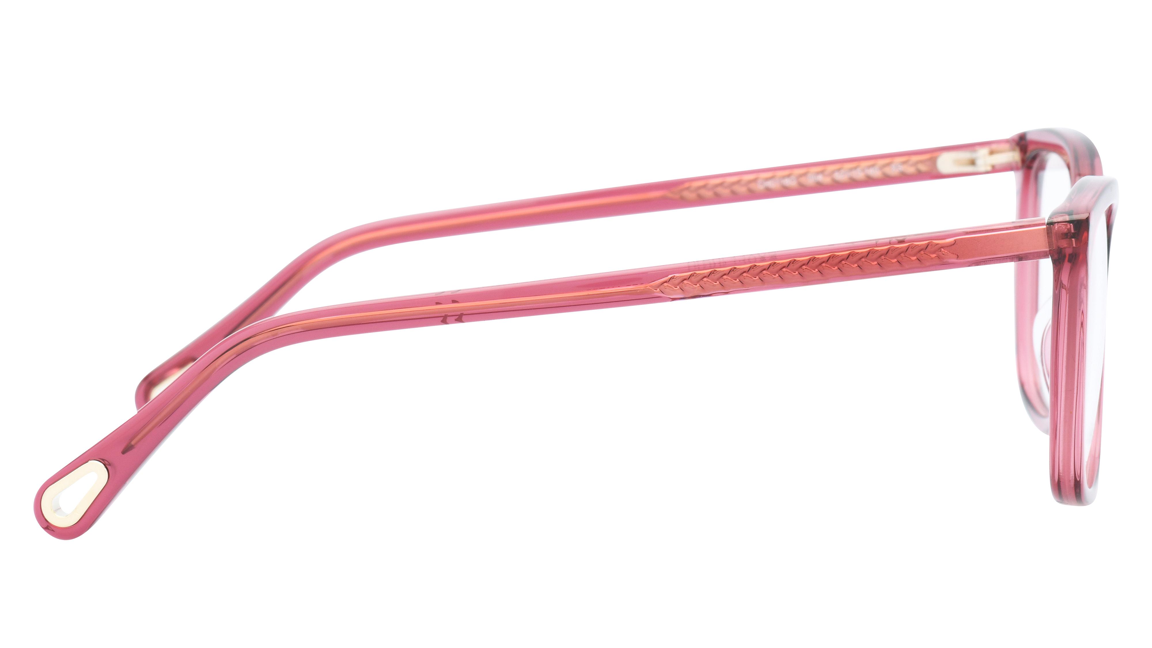 Lunettes de vue Chloé Femme Rose Papillon Ch0118O Droite