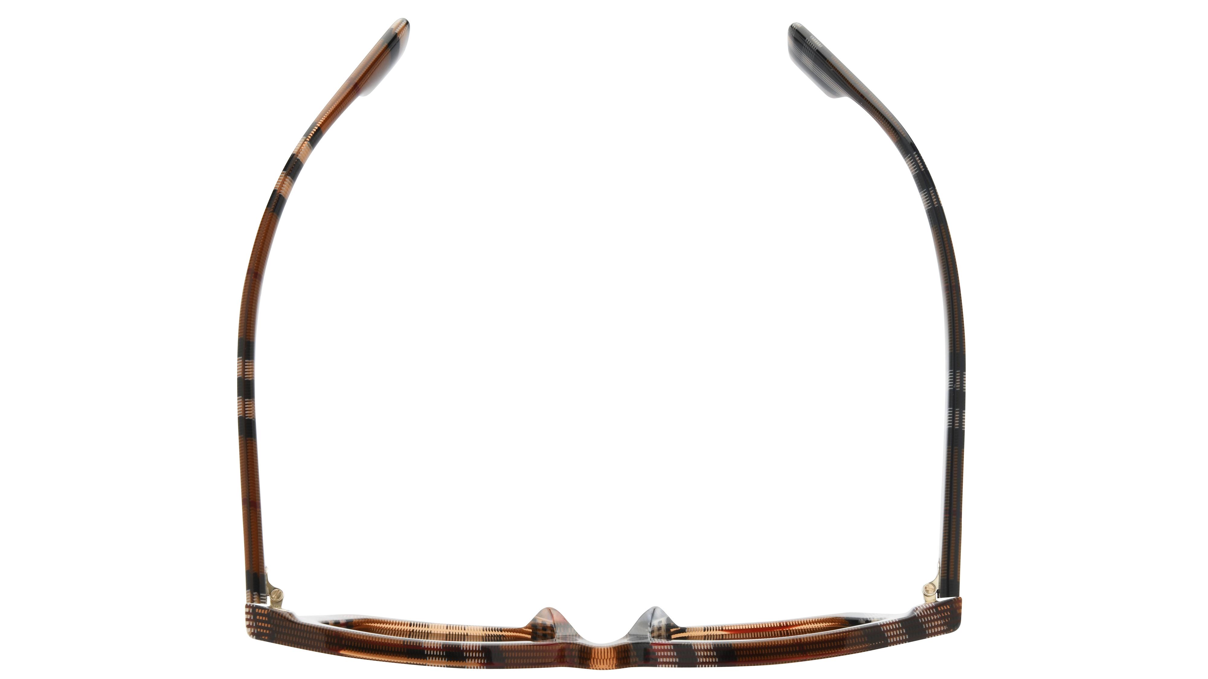 Lunettes de soleil Burberry Femme Marron Rectangle BE4392U Dessus