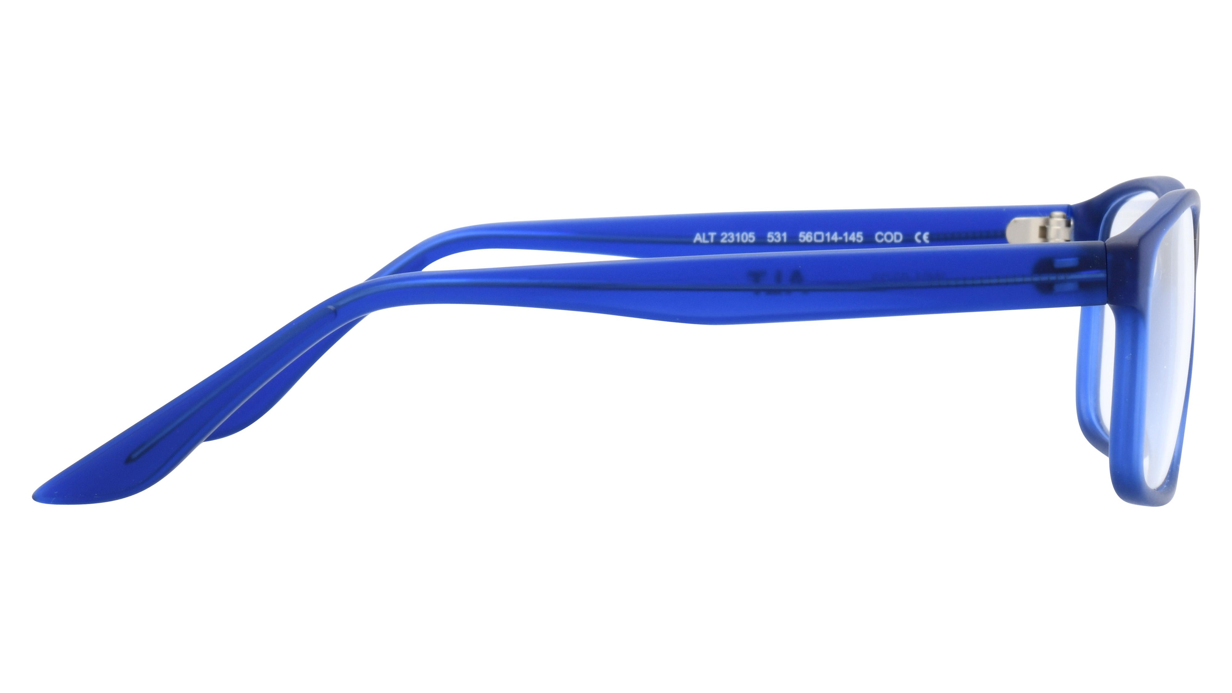 Lunettes de vue Alternance Alt23105 531 Bleu Fonce Rectangle Krys