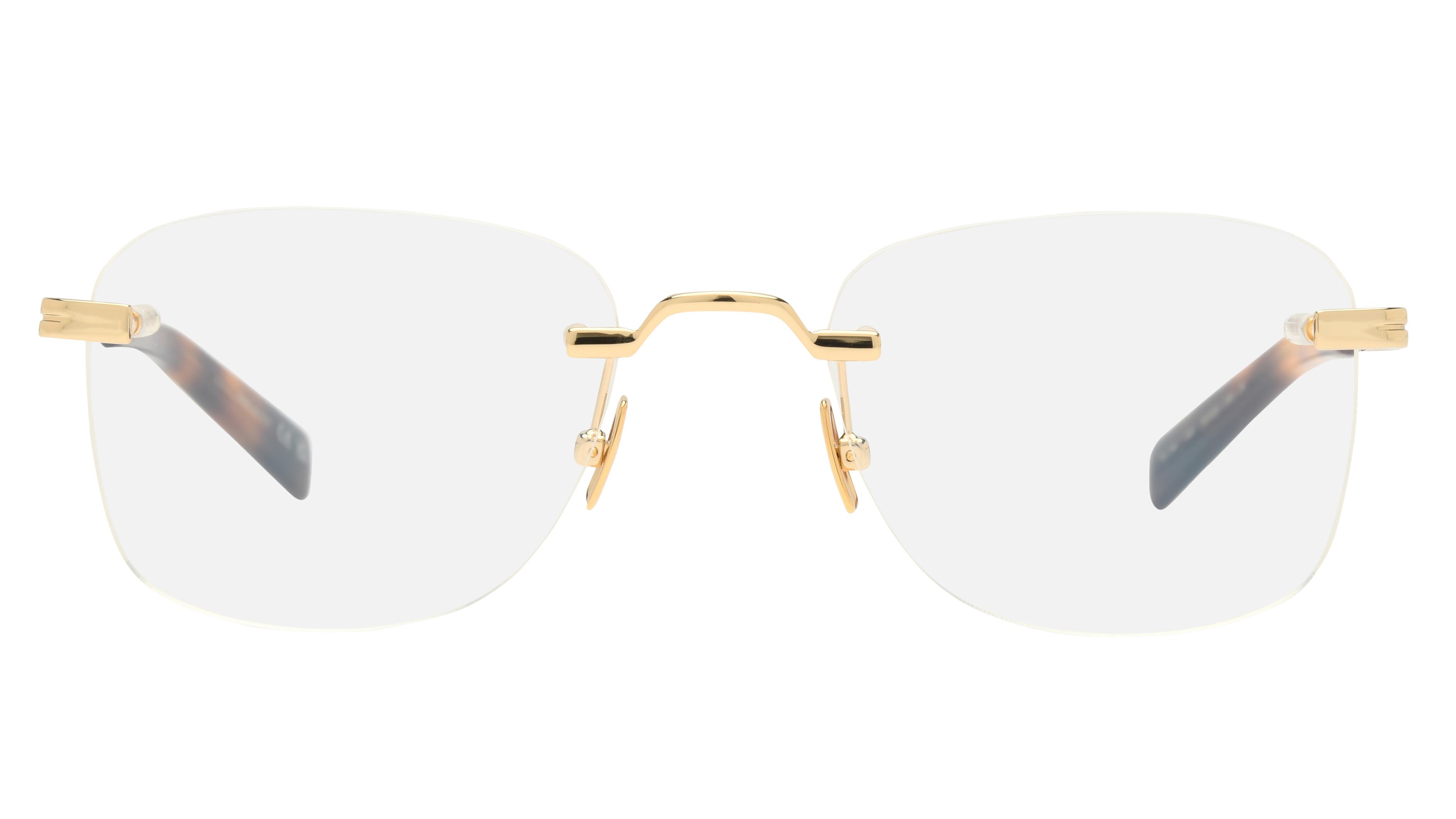 Lunettes de vue Saint Laurent Mixte Or Ovale Sl Face