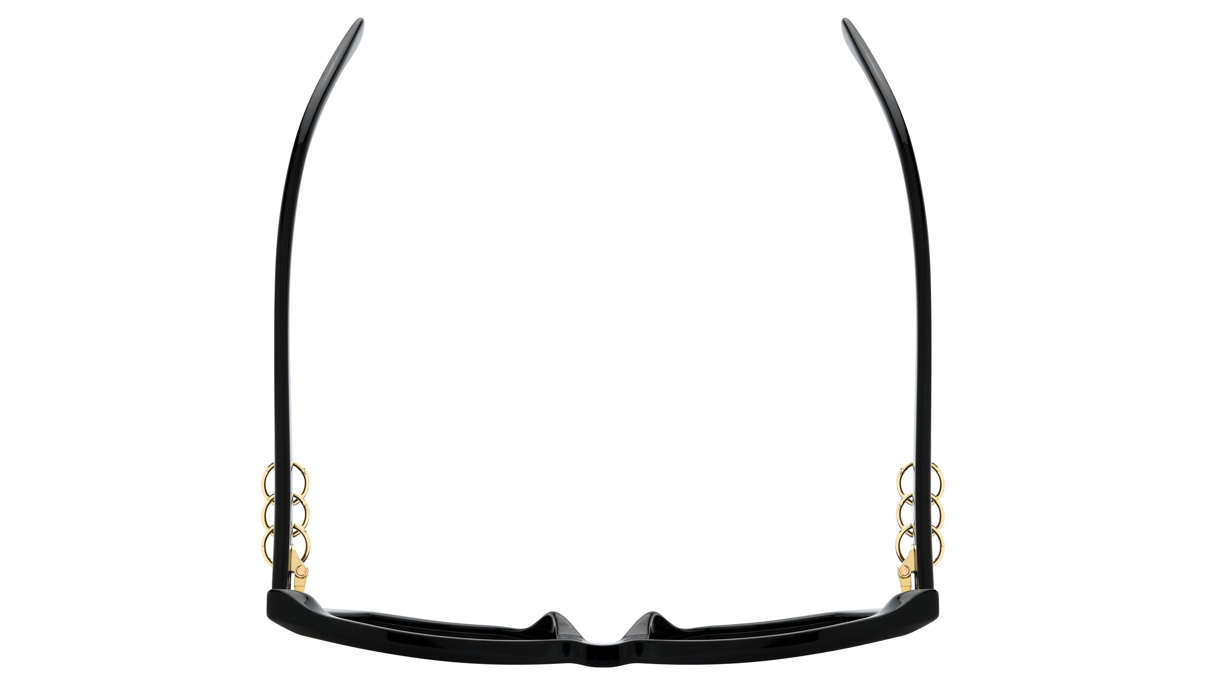 Lunettes de soleil Zadig & Voltaire Femme Noir Papillon SZV471V Dessus