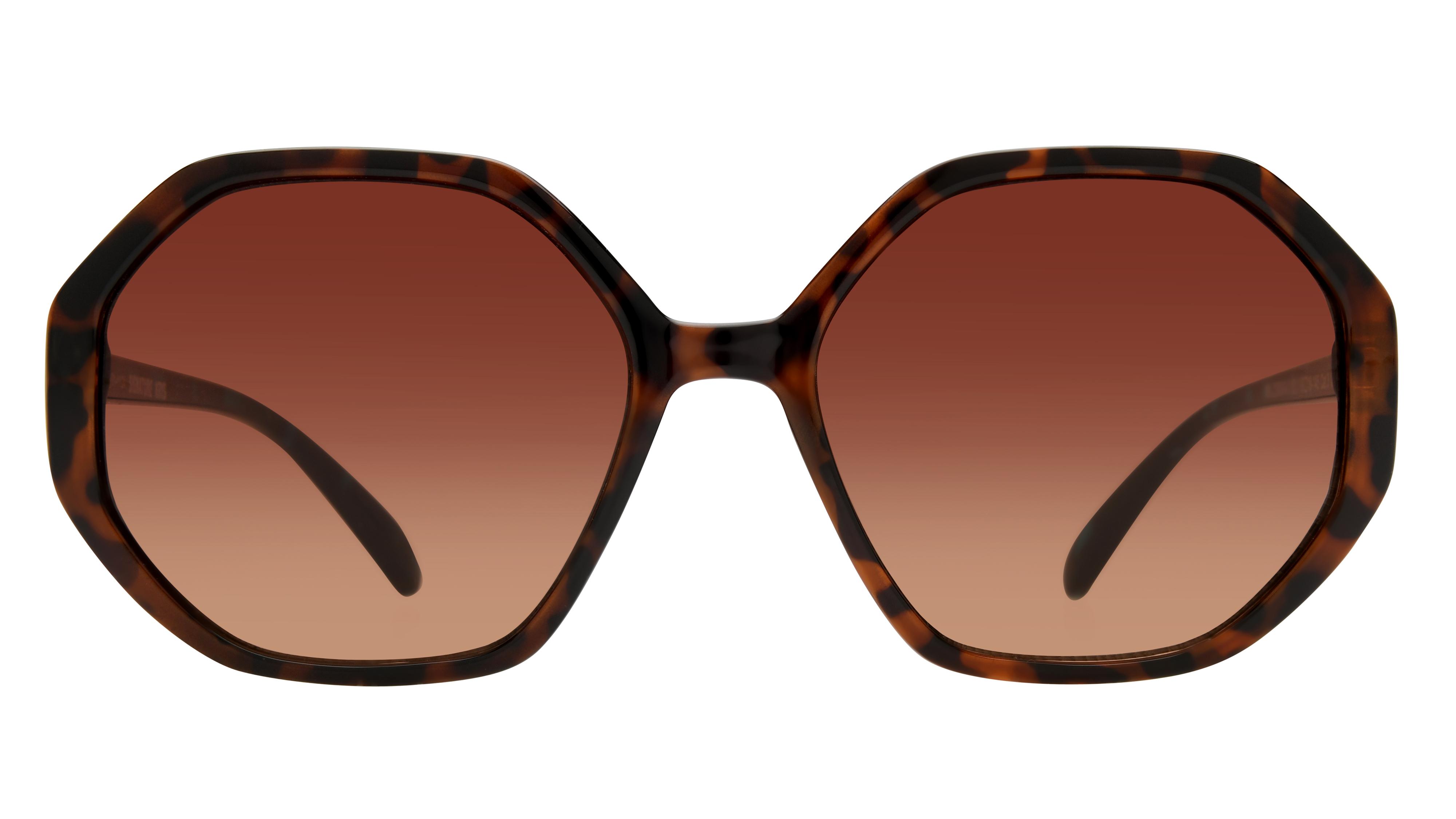 Lunettes de soleil Signature Krys Femme Écaille Carré Skj2509-B Face