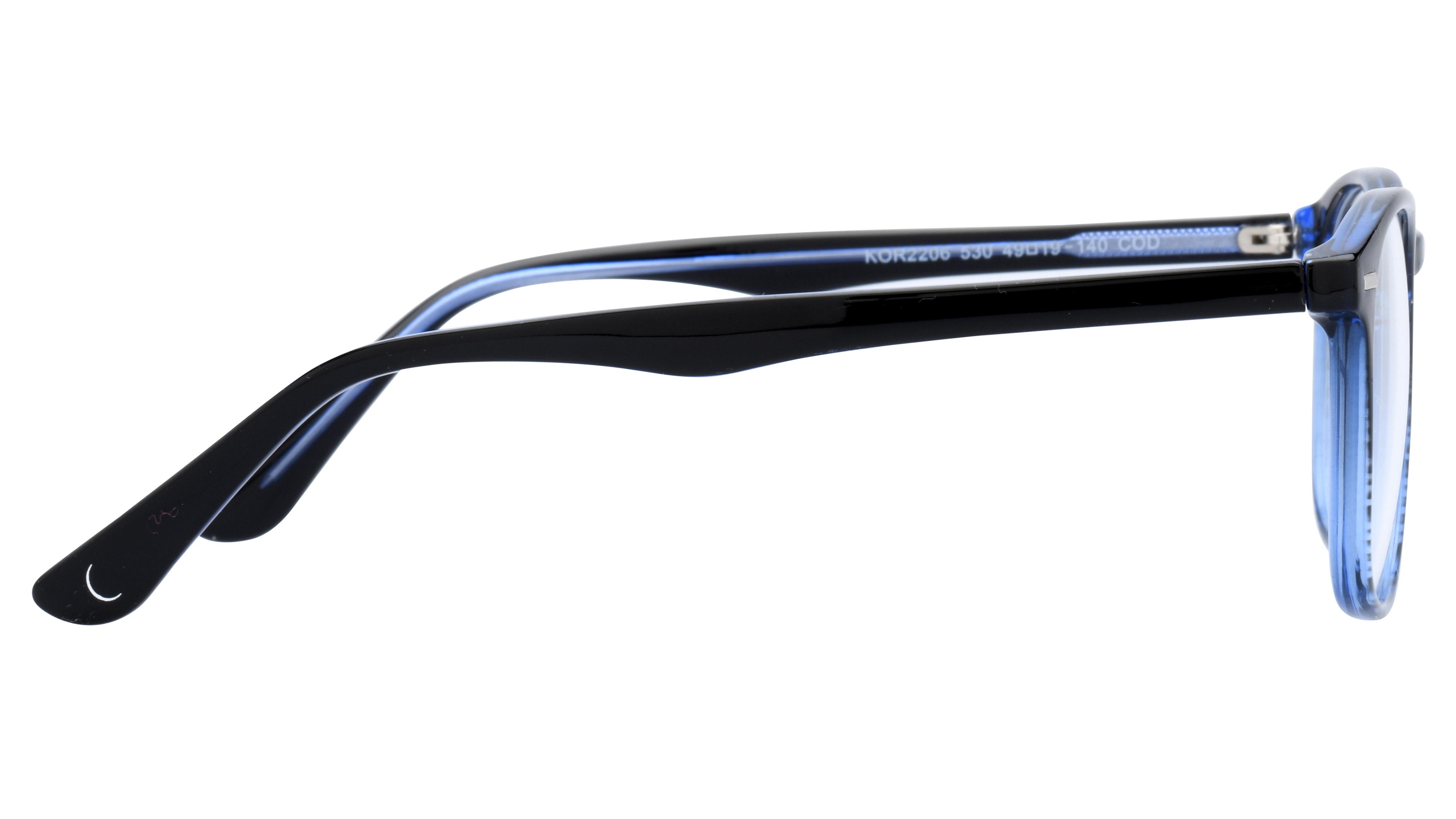 Lunettes de vue Signature Krys Homme Bleu Carré Kor2206 Droite