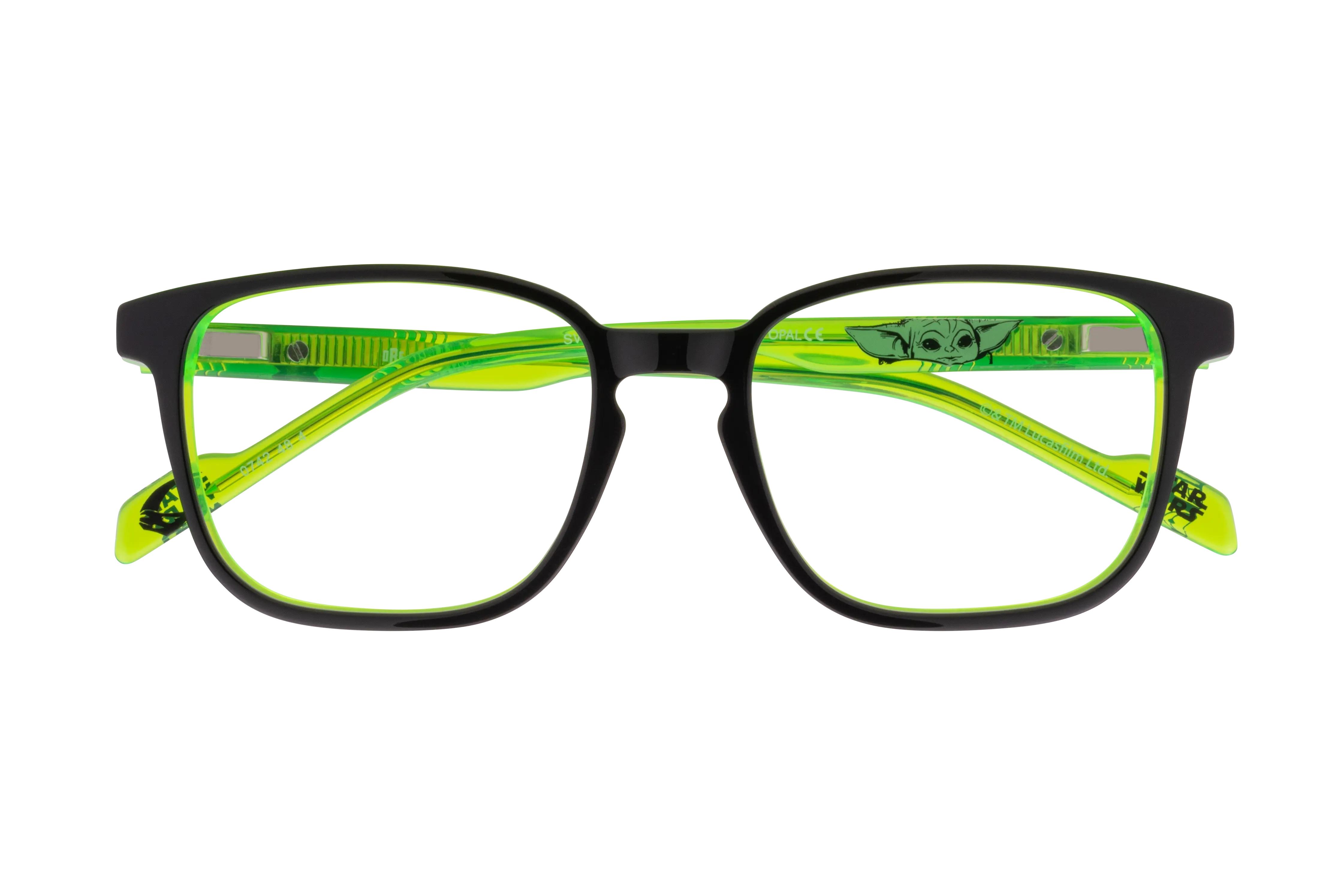 Lunettes de vue Starwars  Noir Carré SWAA135C01 Face
