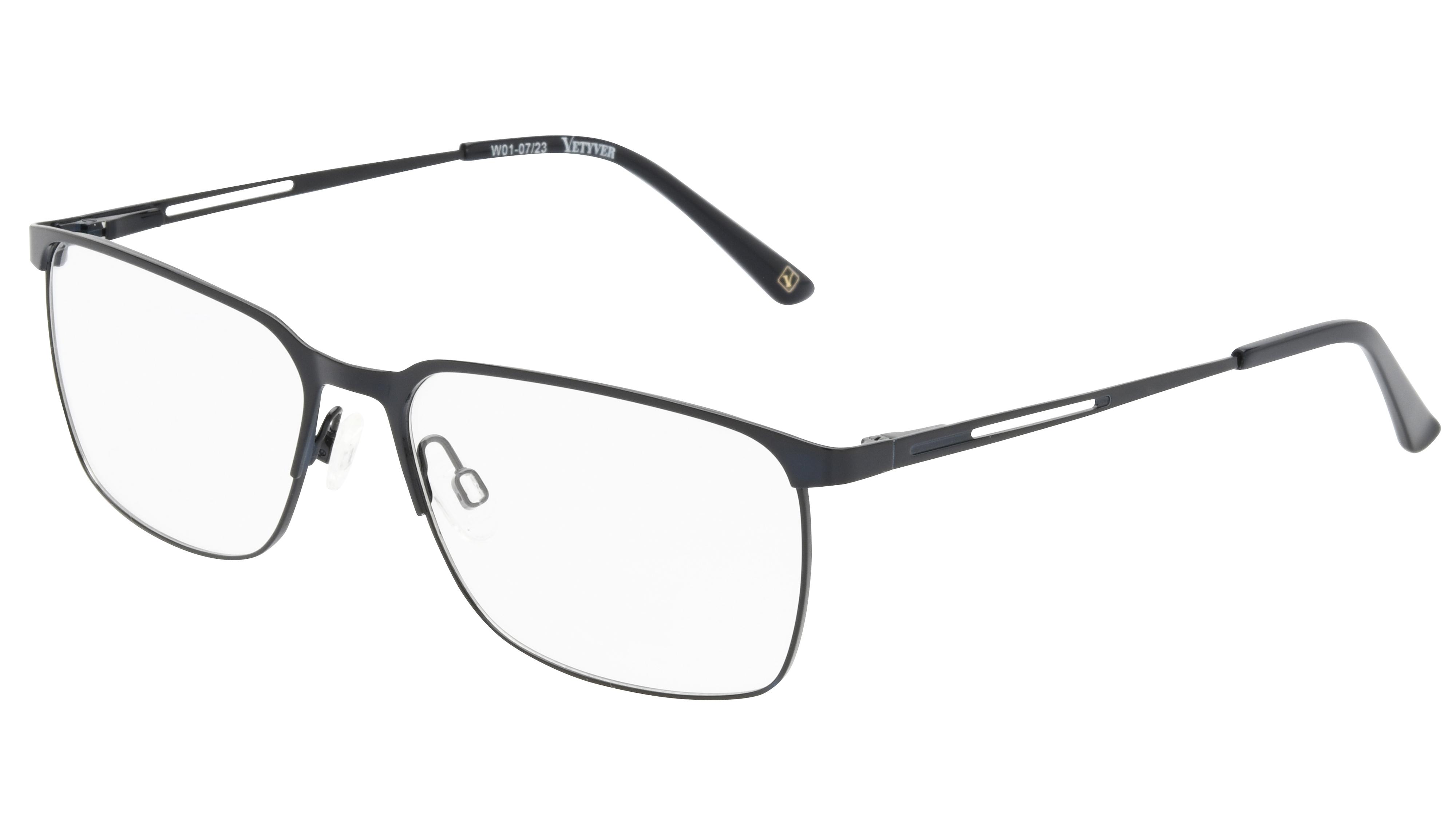 Lunettes de vue Vetyver Ve2303H 532 Bleu Fonce Bril Rectangle Krys