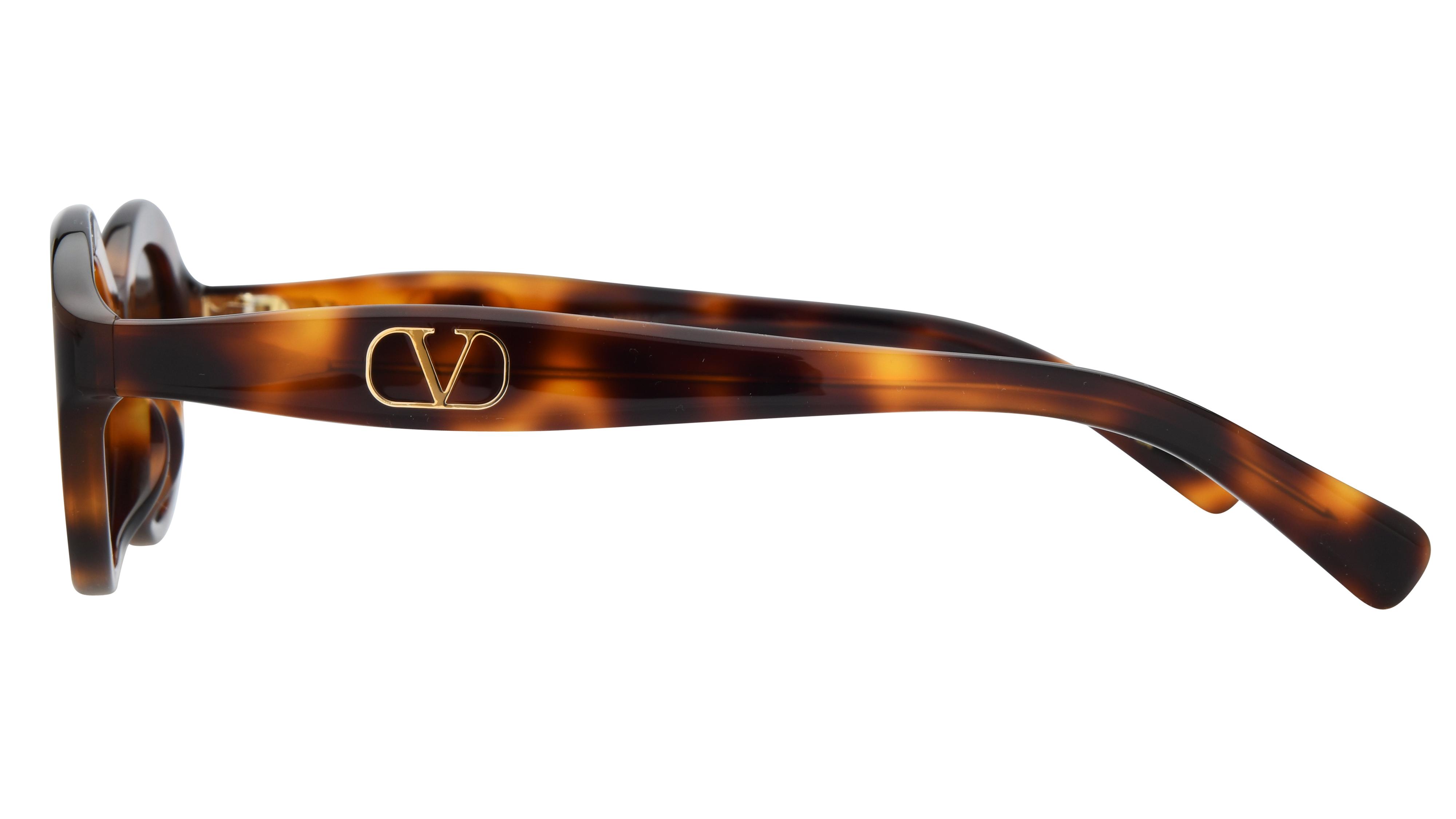 Lunettes de soleil Valentino Femme Écaille Ovale Vg0008S Gauche