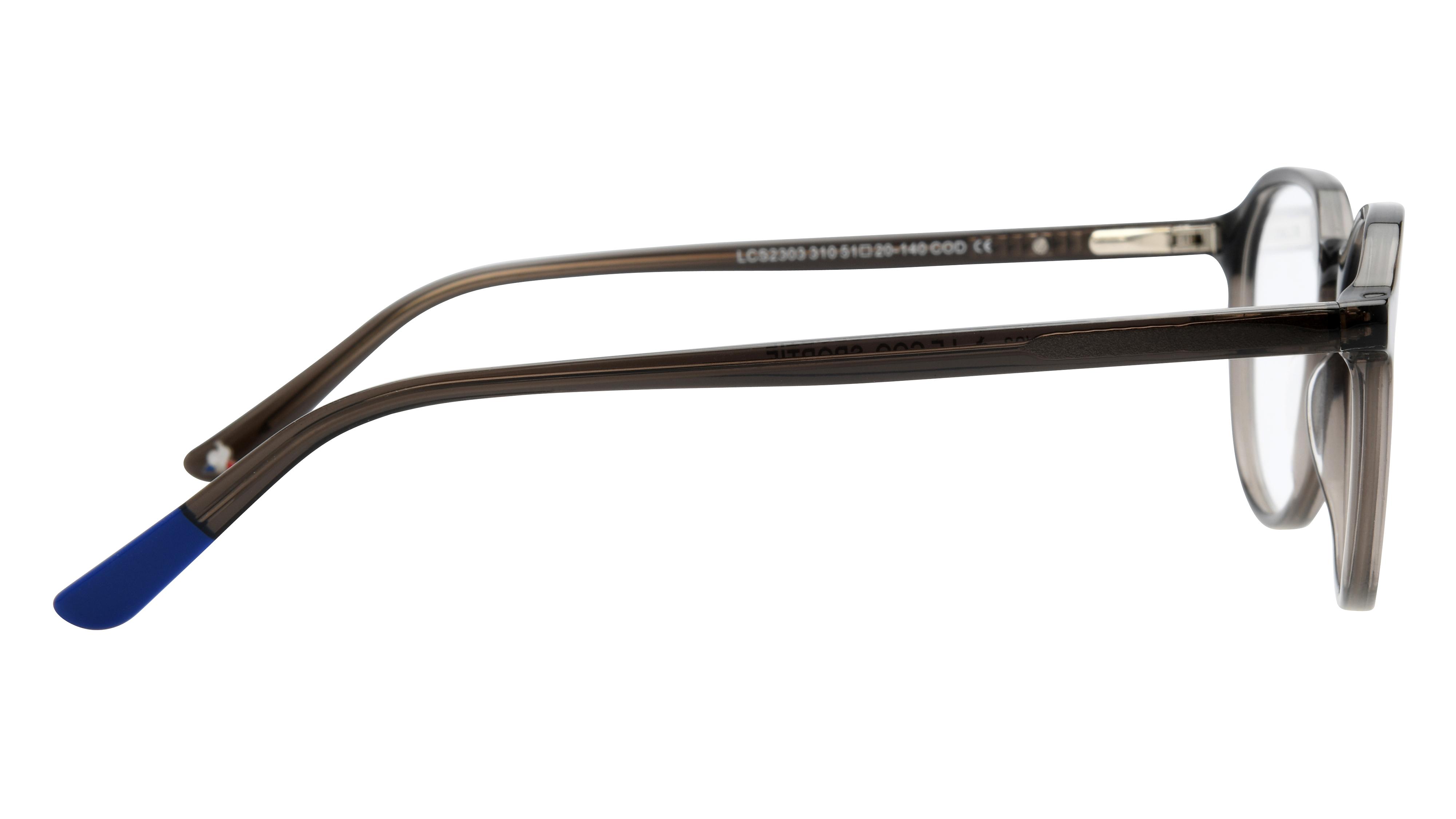 Lunettes de vue Le Coq Sportif Homme Marron Ronde Lcs2303 Droite