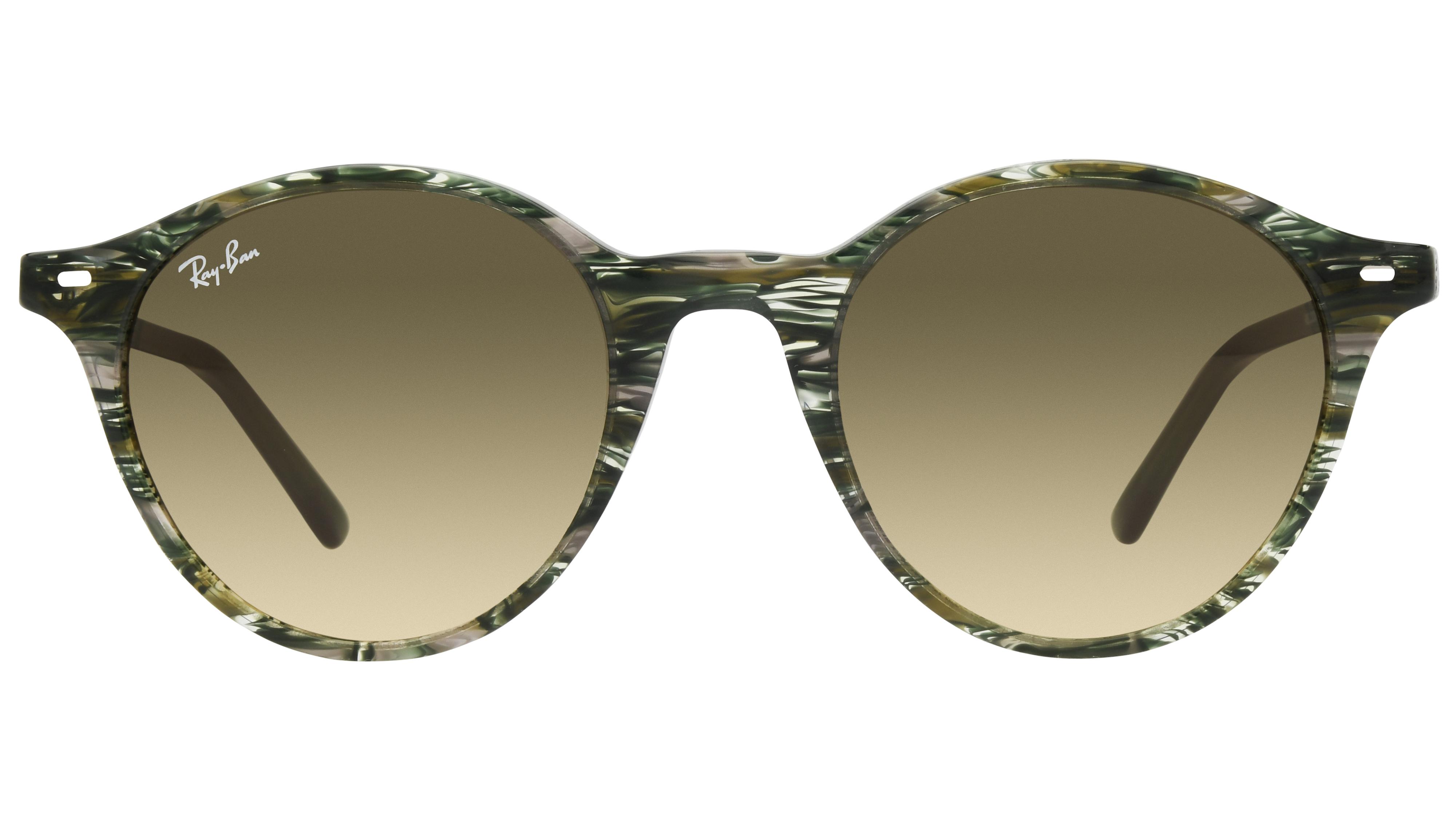 Lunettes de soleil Ray-Ban Mixte Vert Pantos RB2230 Face
