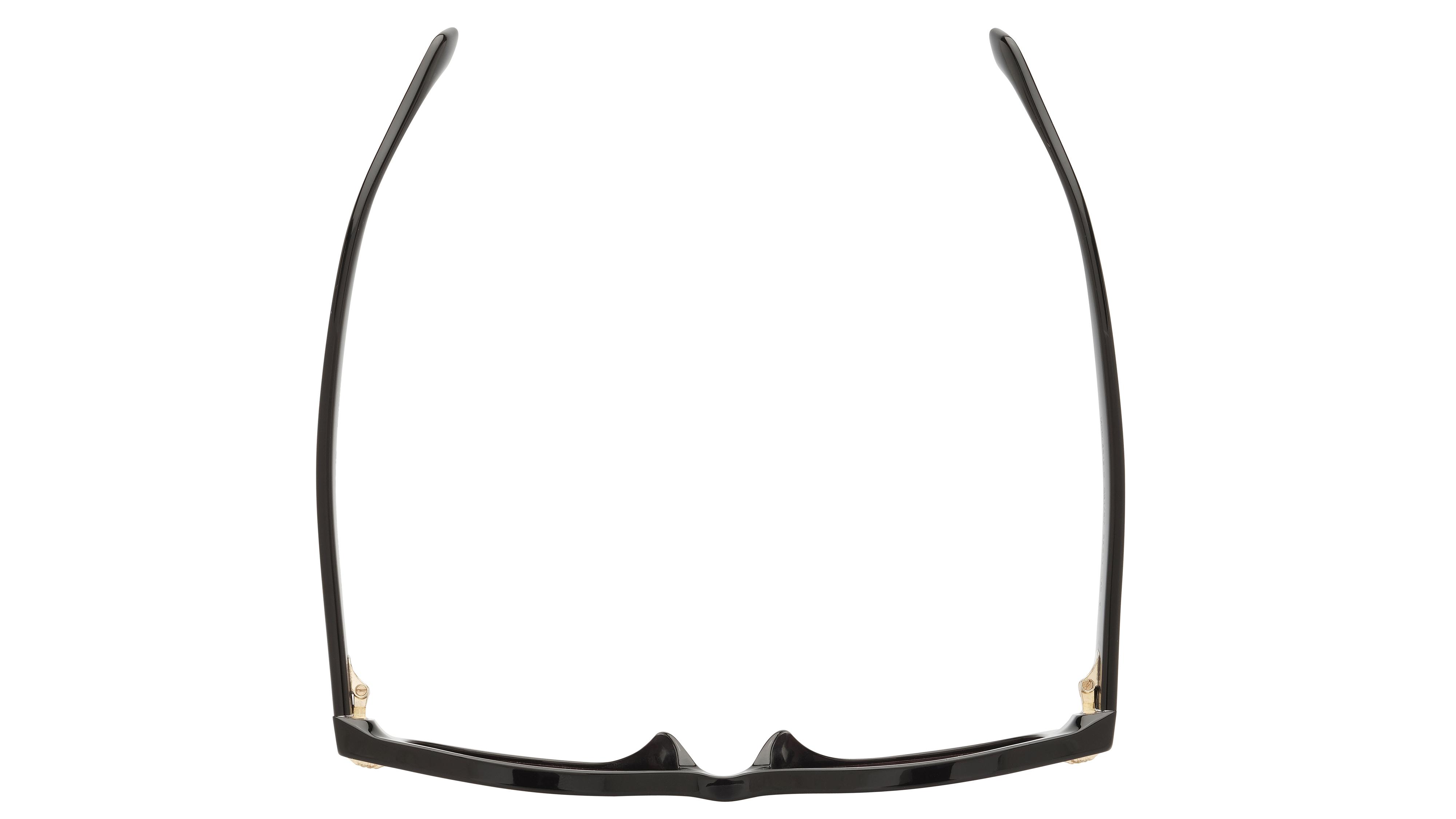 Lunettes de soleil Versace Femme Noir Papillon ve4512d Dessus
