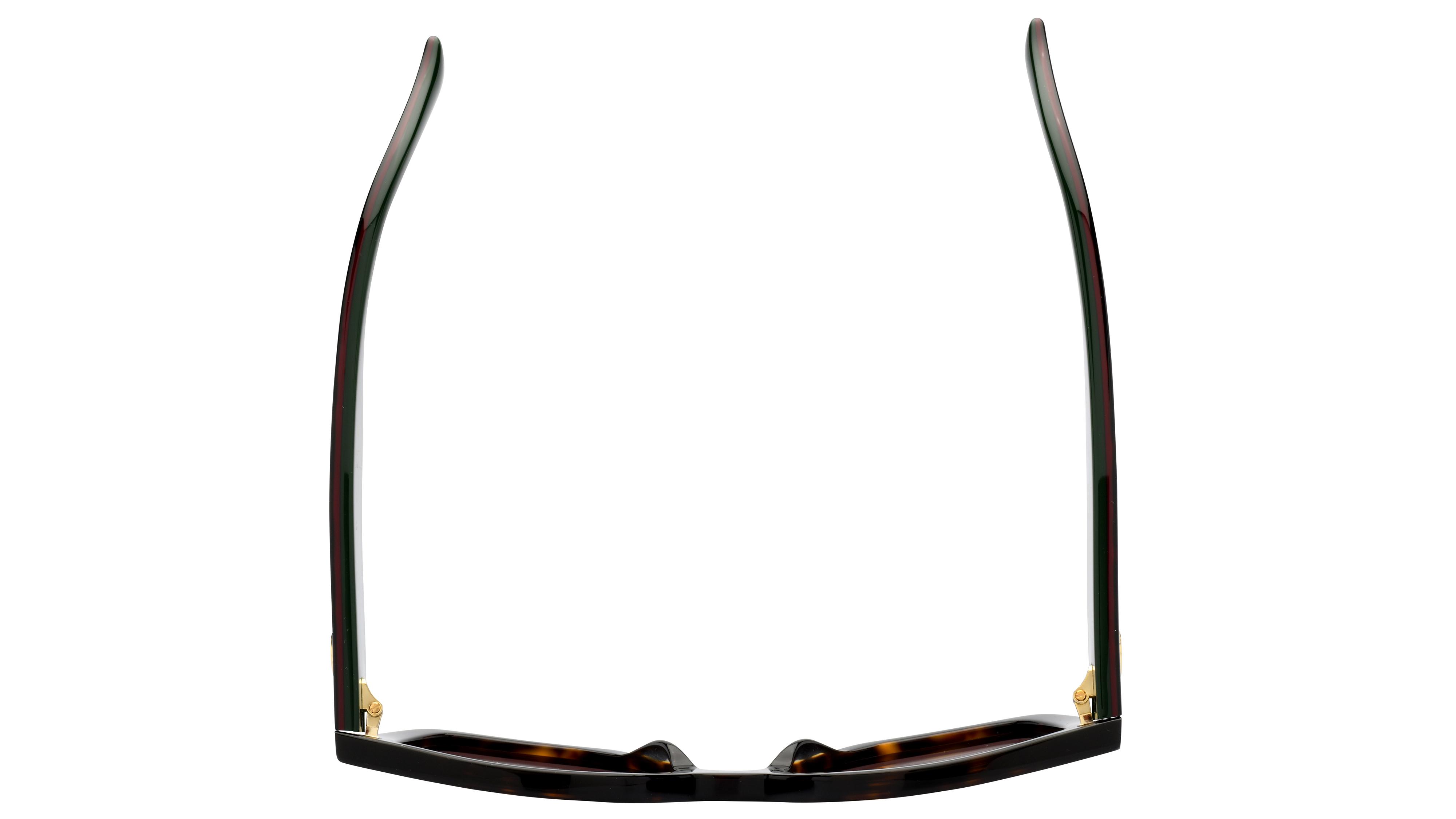 Lunettes de soleil Gucci Femme Écaille Carré GG1300S Dessus