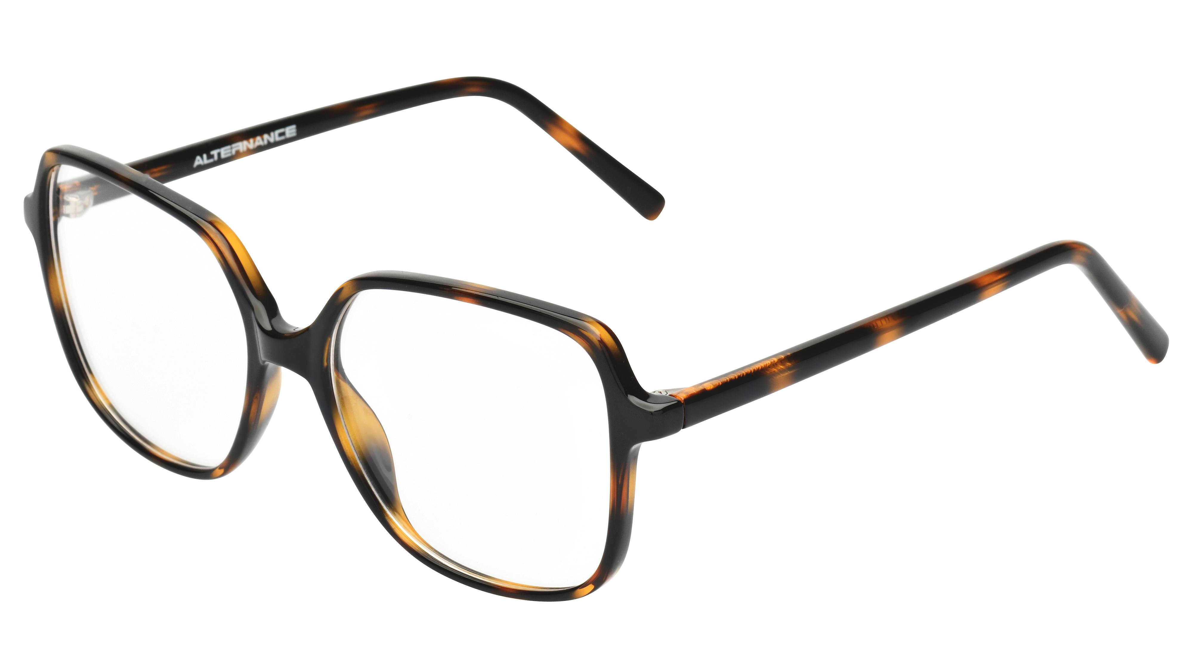 Lunettes de vue Alternance Femme Écaille Carré Alt20116 Trois-Quart