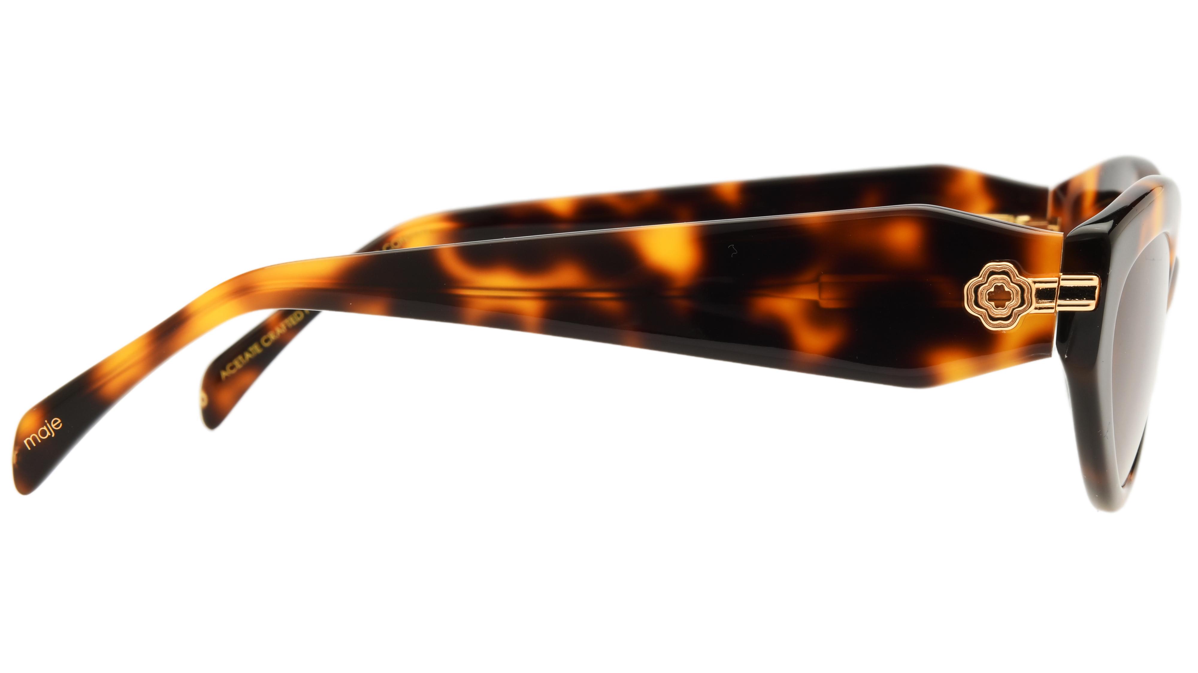 Lunettes de soleil Maje Femme Écaille Rectangle Mj5050 Droite
