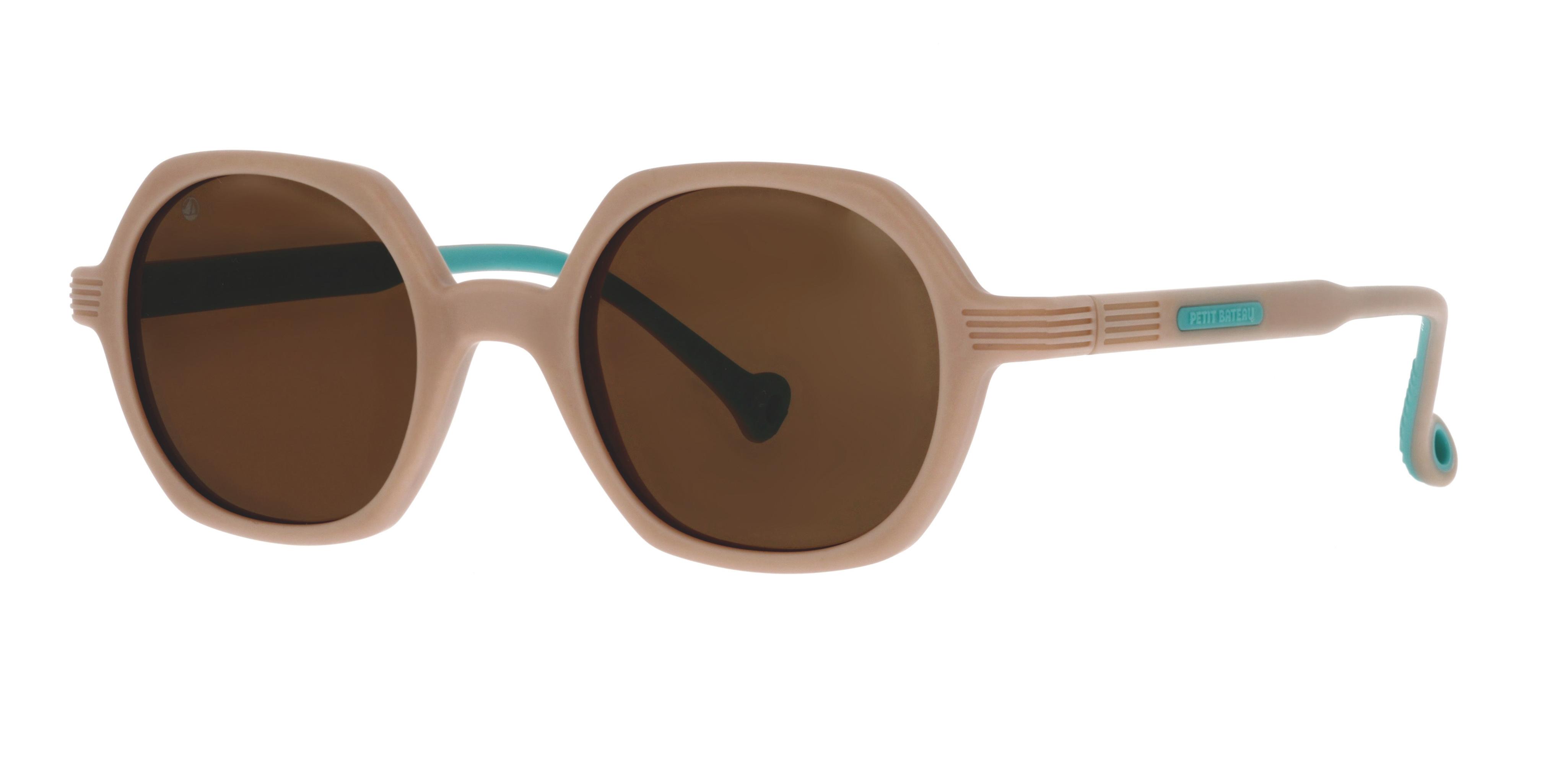 Lunettes de soleil Petit Bateau Enfant Rose Carré Honfleur Gauche