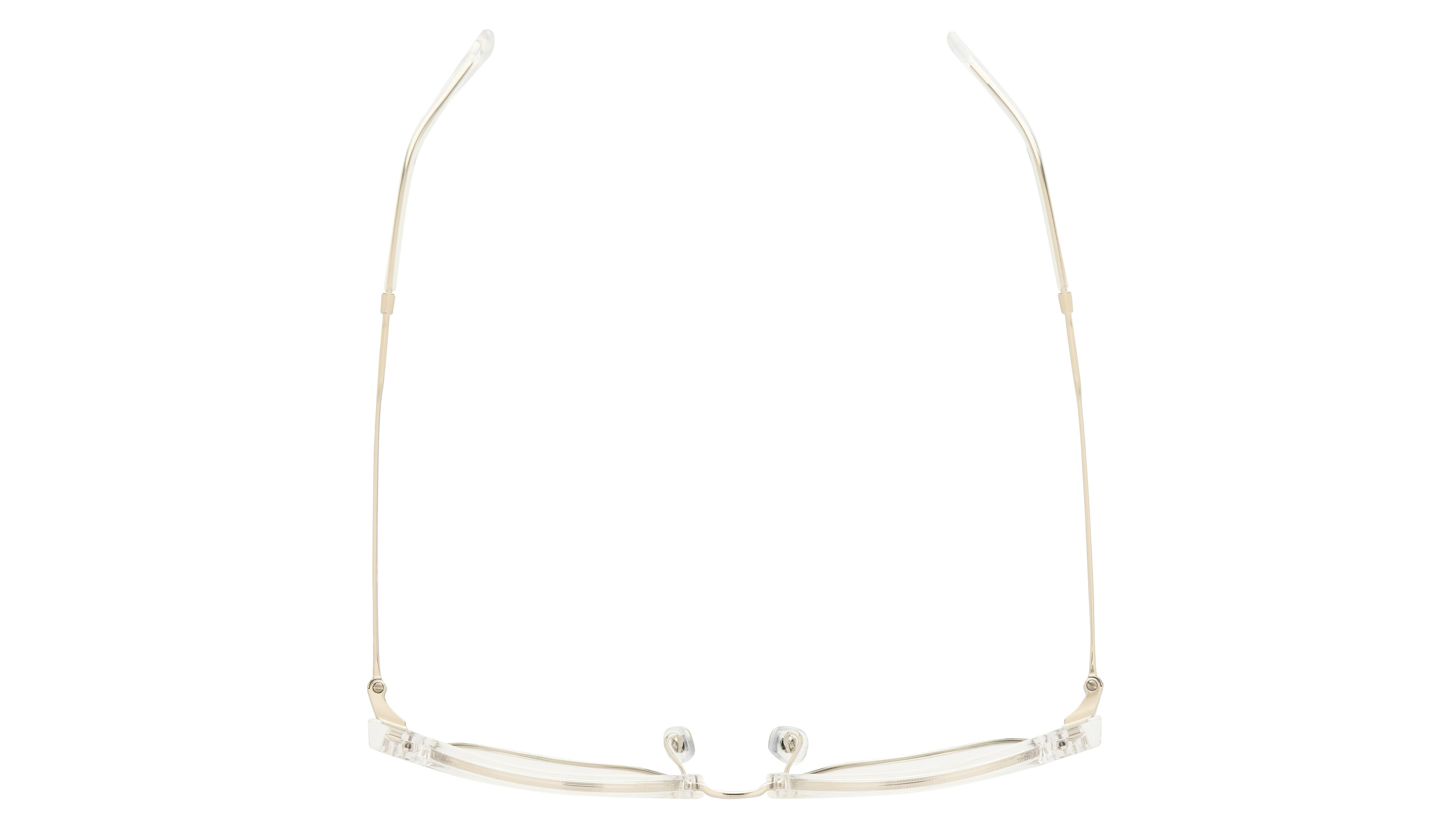 Lunettes de vue Ray-Ban Mixte Argent Carré RX7216 Dessus