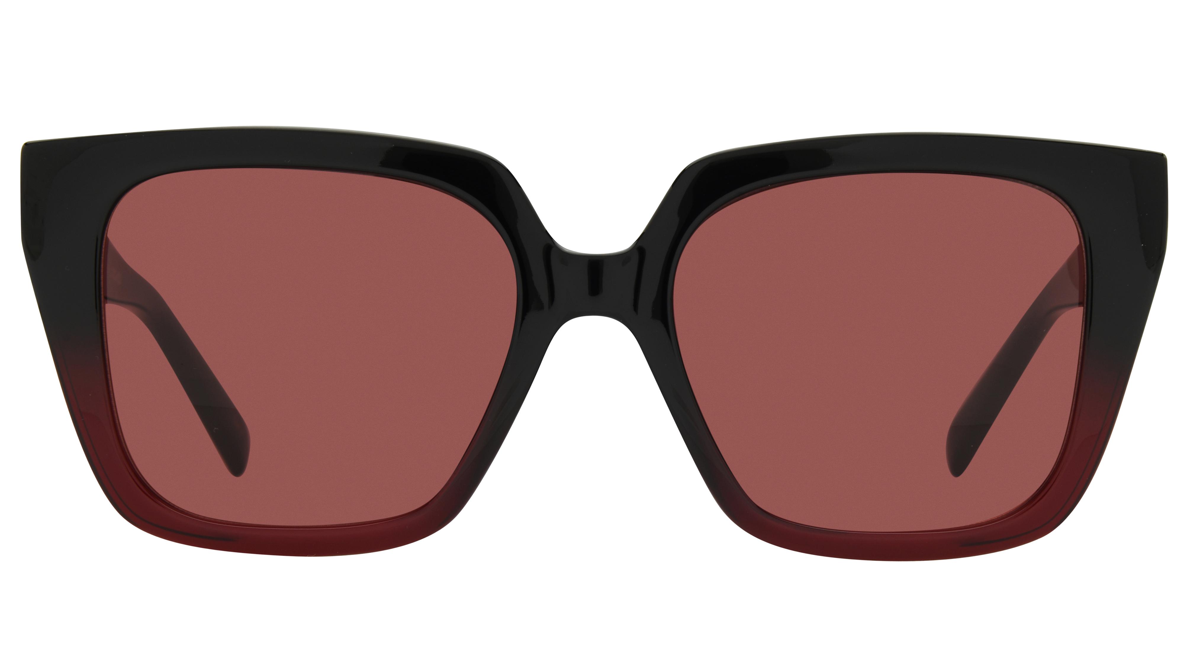 Lunettes de soleil Gucci Femme Noir Papillon Gg2102S Face