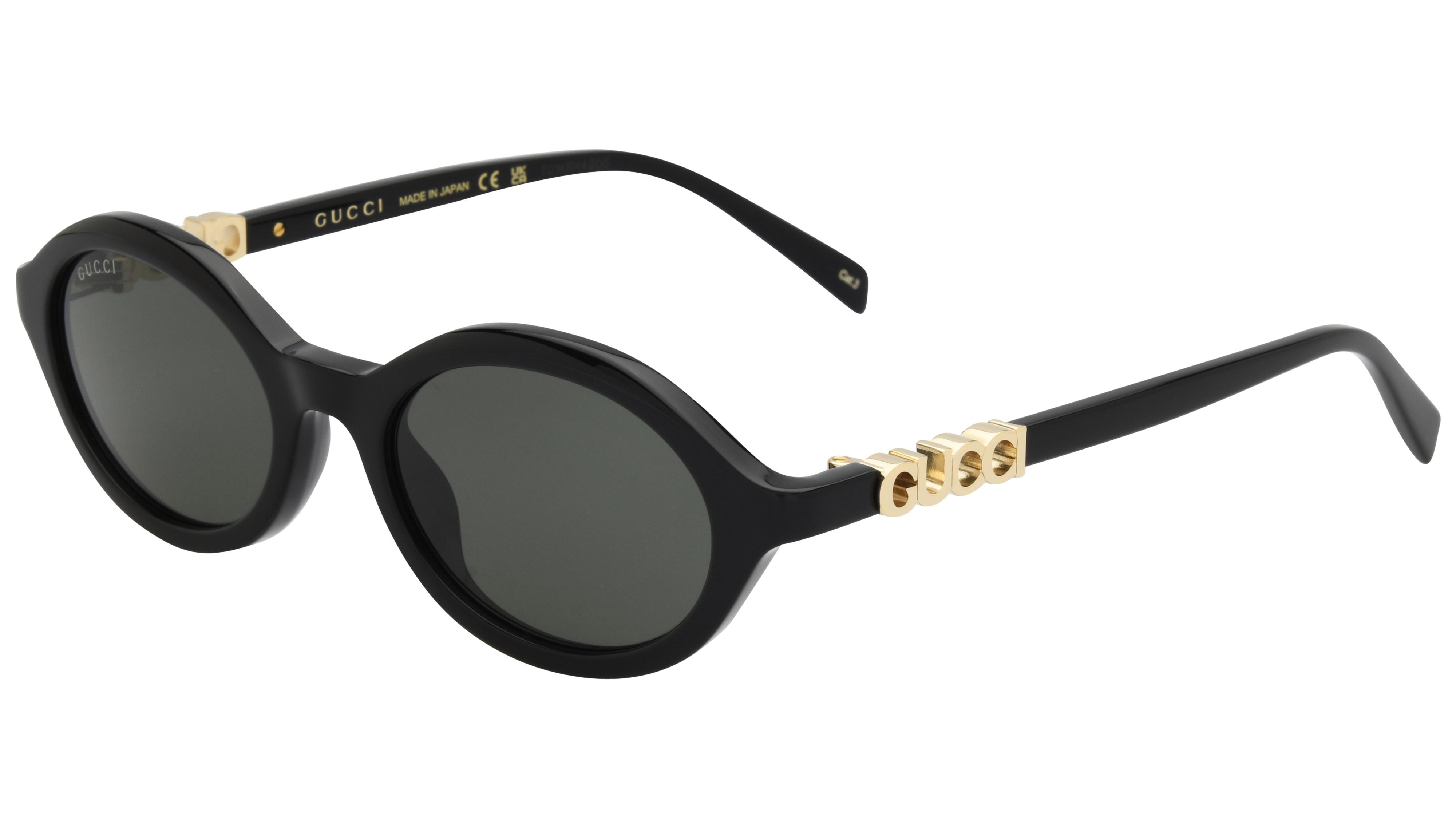 Lunettes de soleil Gucci Femme Noir Ovale Gg2153S Trois-Quart