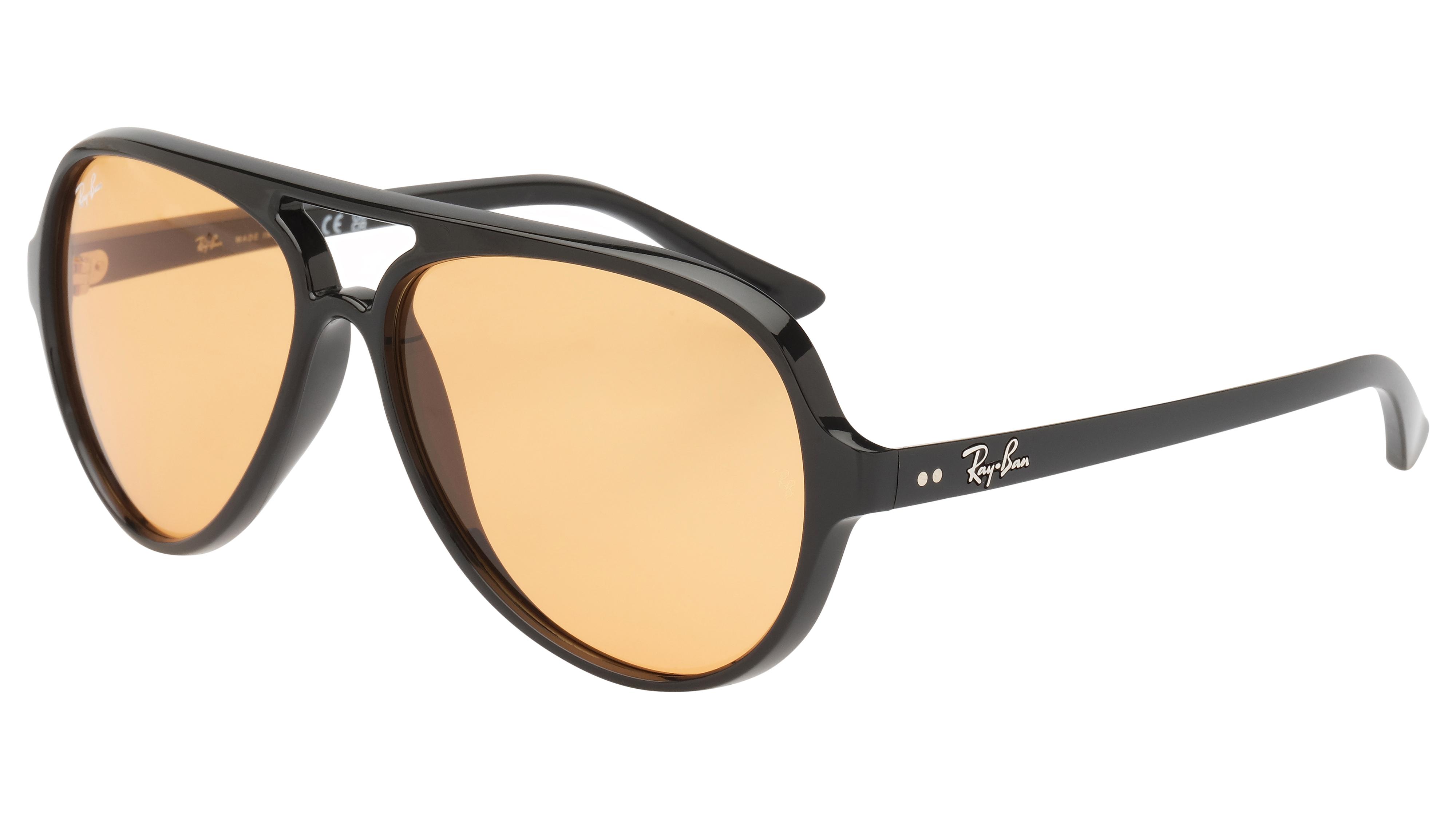 Lunettes de soleil Ray-Ban Homme Noir Aviateur rb4125 Trois-Quart