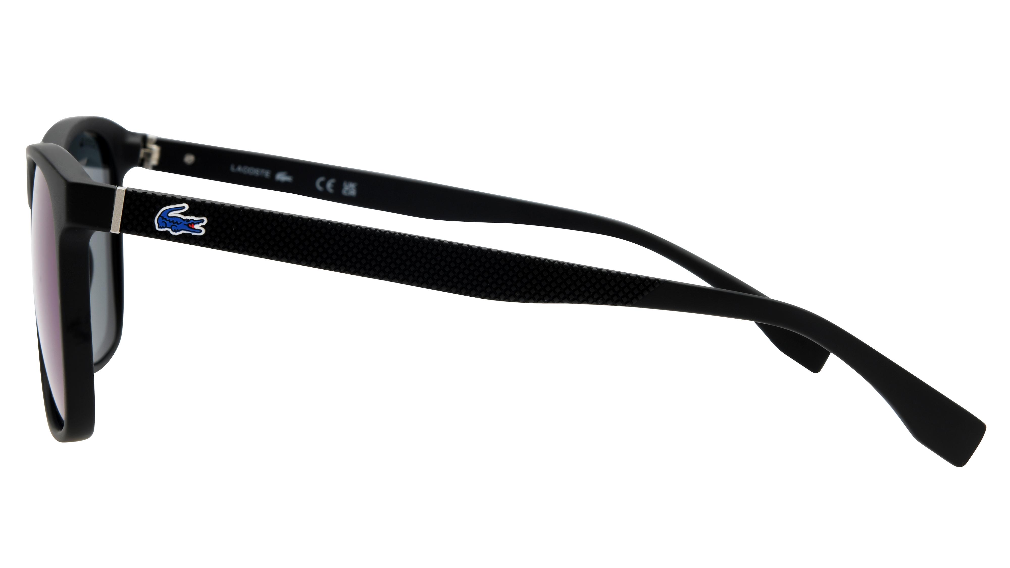 Lunettes de soleil Lacoste L860SE 001 Noir Mat Rectangle Krys