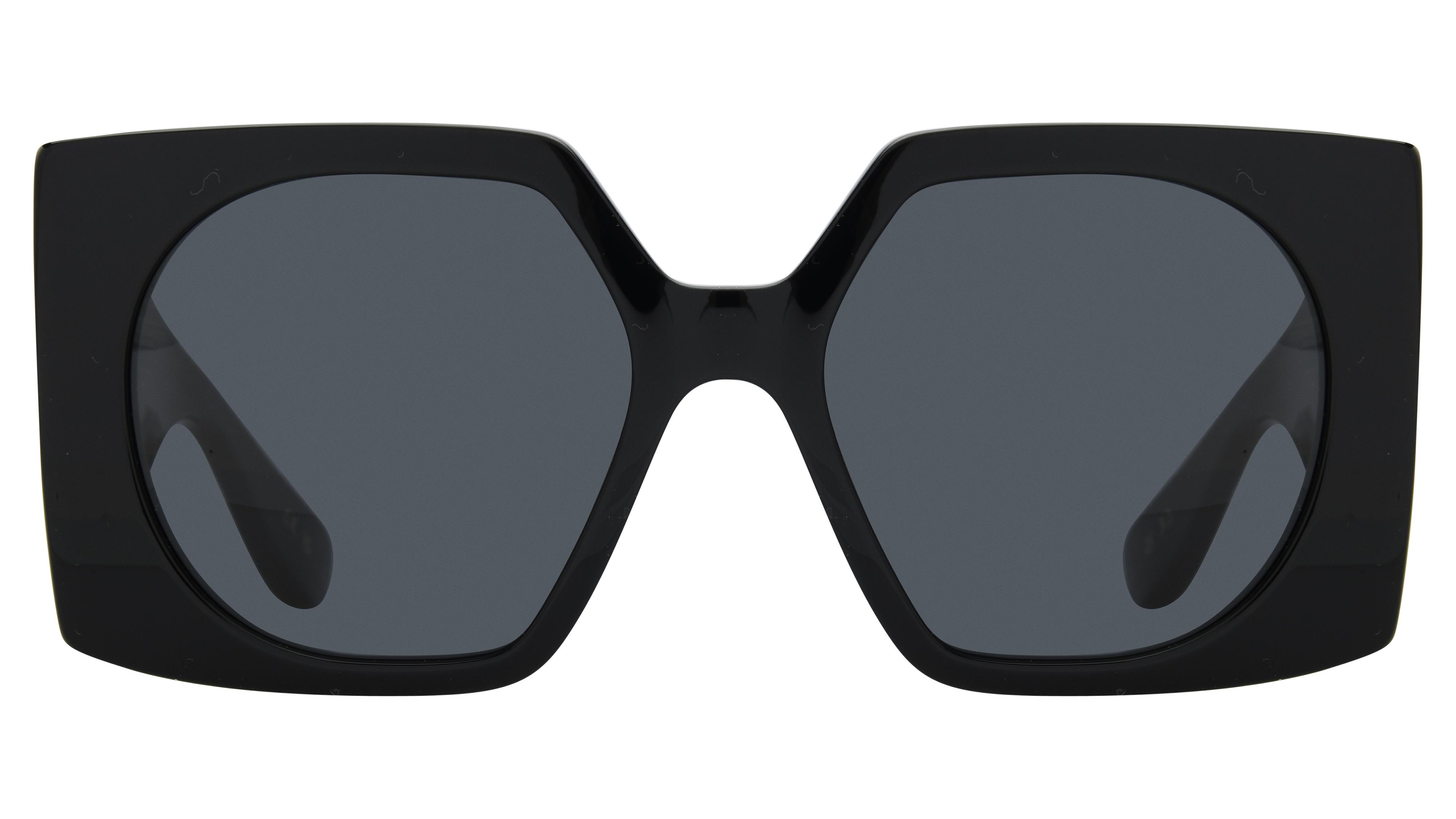 Lunettes de soleil Valentino Femme Noir Carré Vg0002S Face