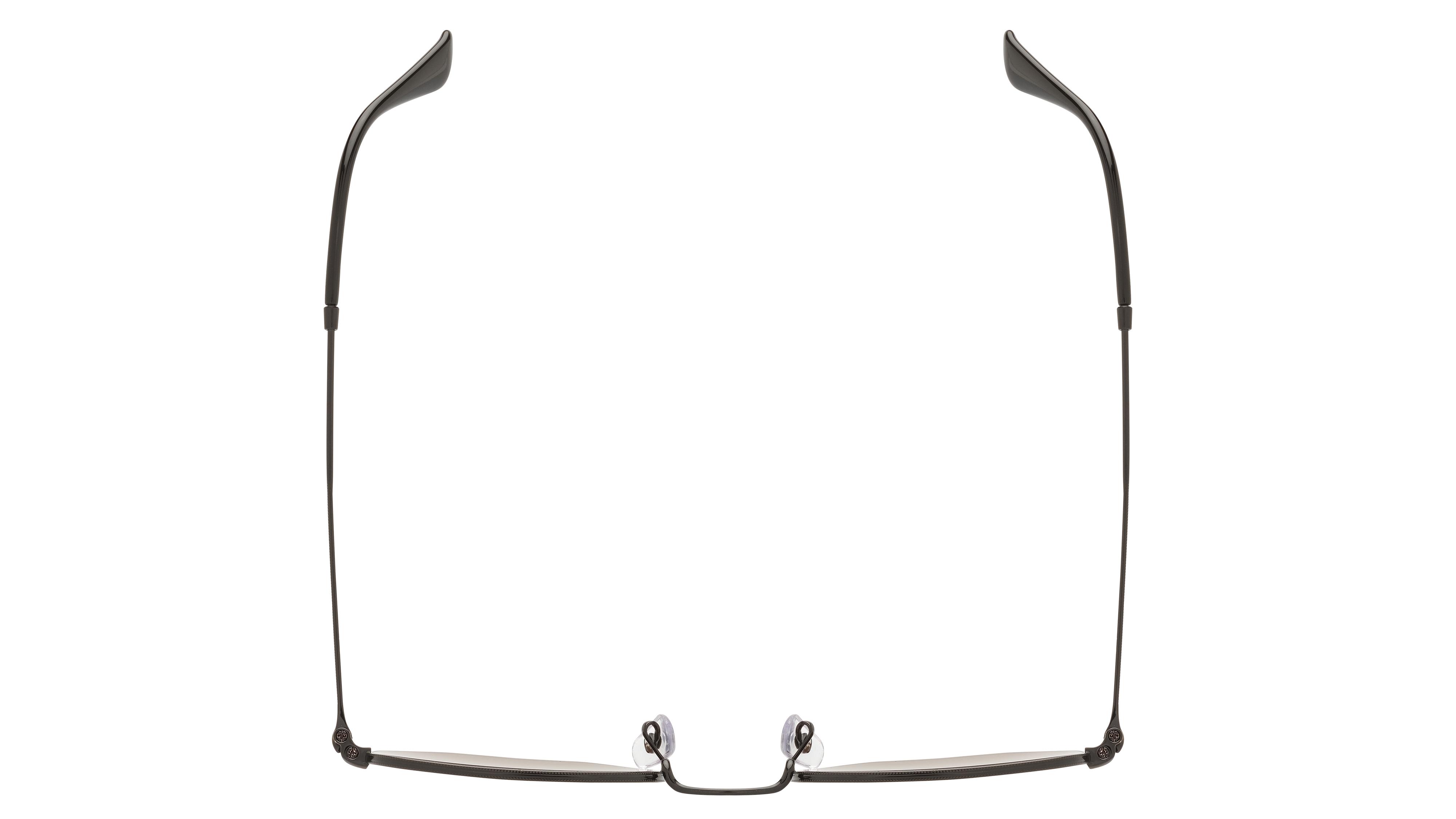 Lunettes de soleil Ray-Ban Mixte Noir Angulaire rb3548N Dessus