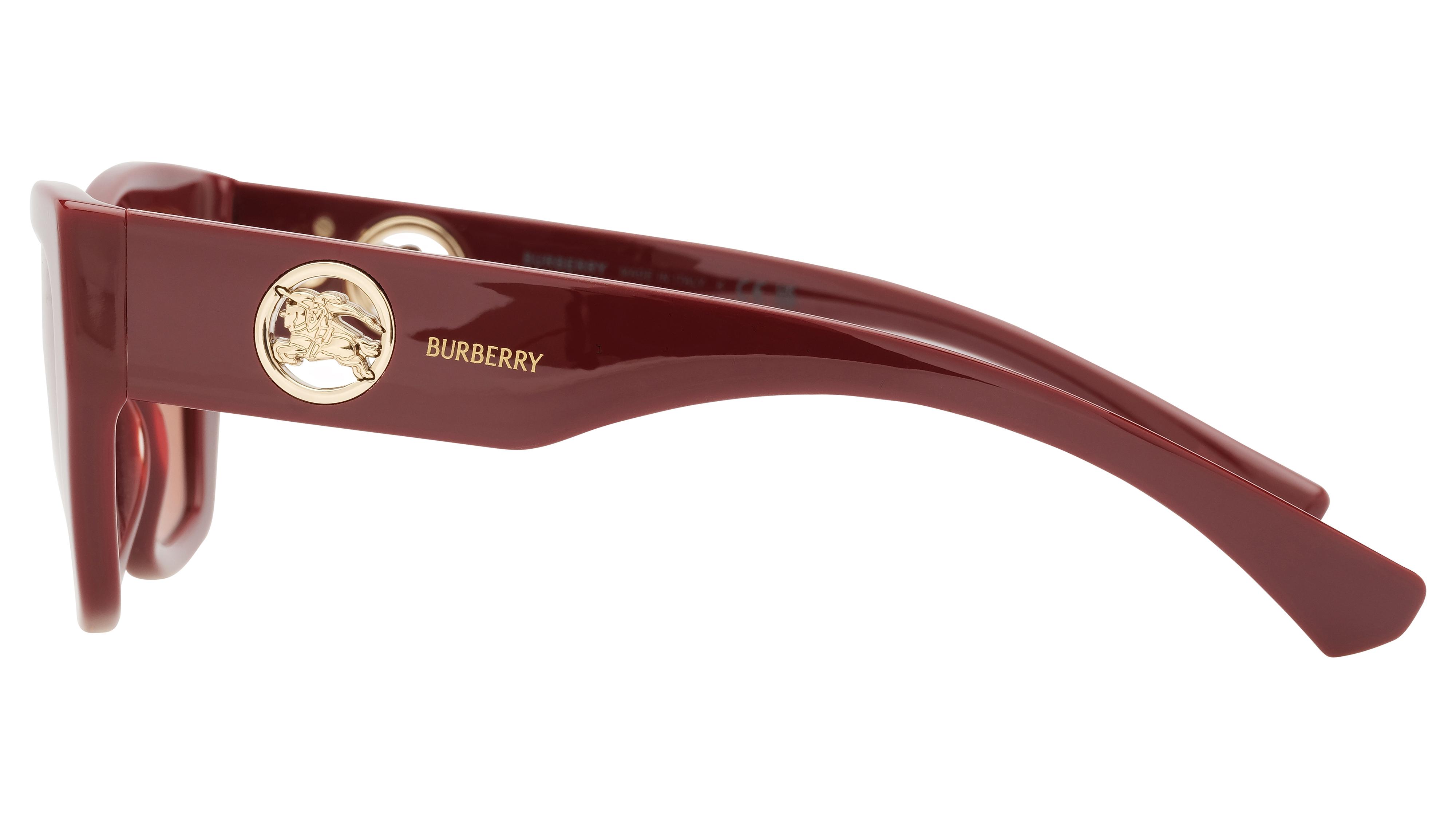 Lunettes de soleil Burberry Femme Rouge Papillon be4492 Gauche