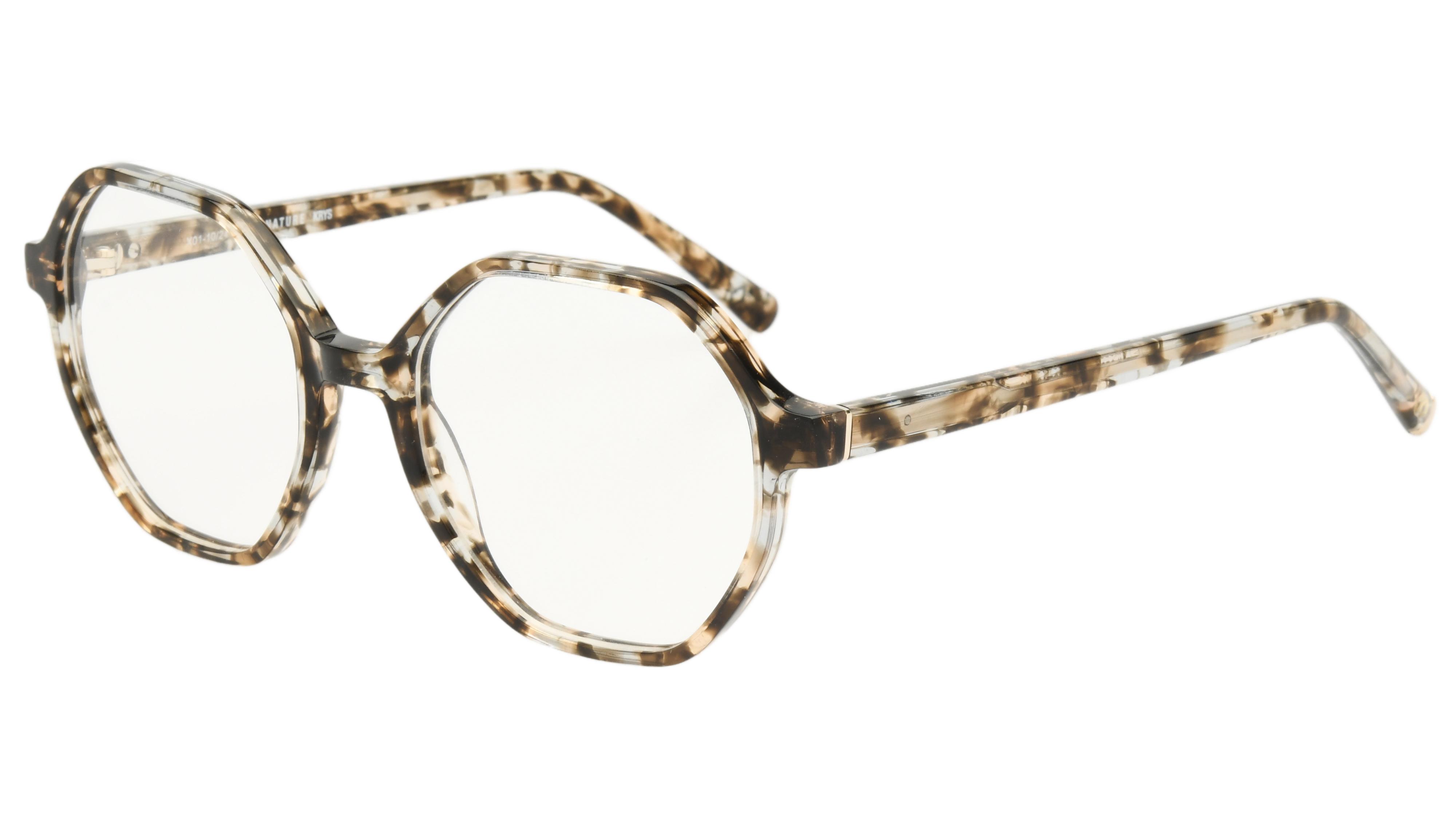 Lunettes de vue Signature Krys Femme Écaille Carré Ml2503 Trois-Quart