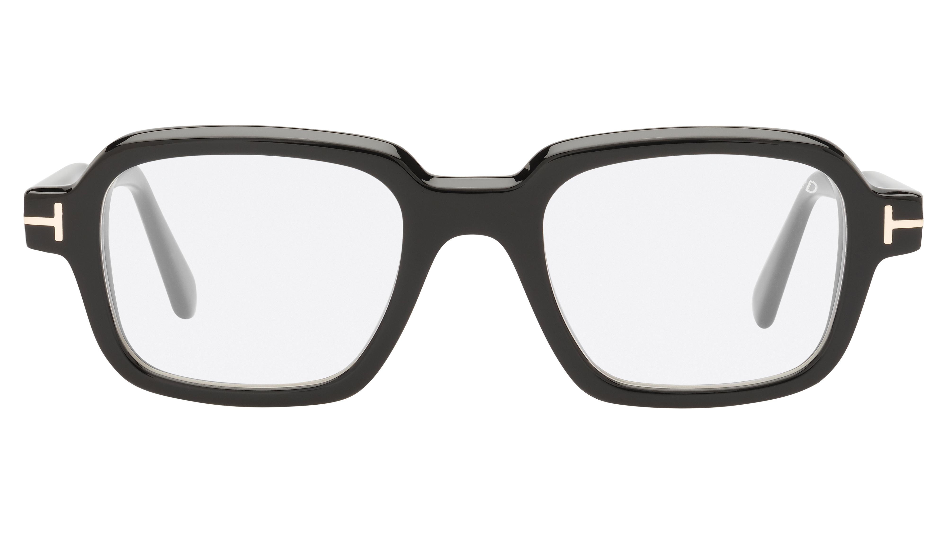 Lunettes de vue Tom Ford Homme Noir Carré FT6123-B Face
