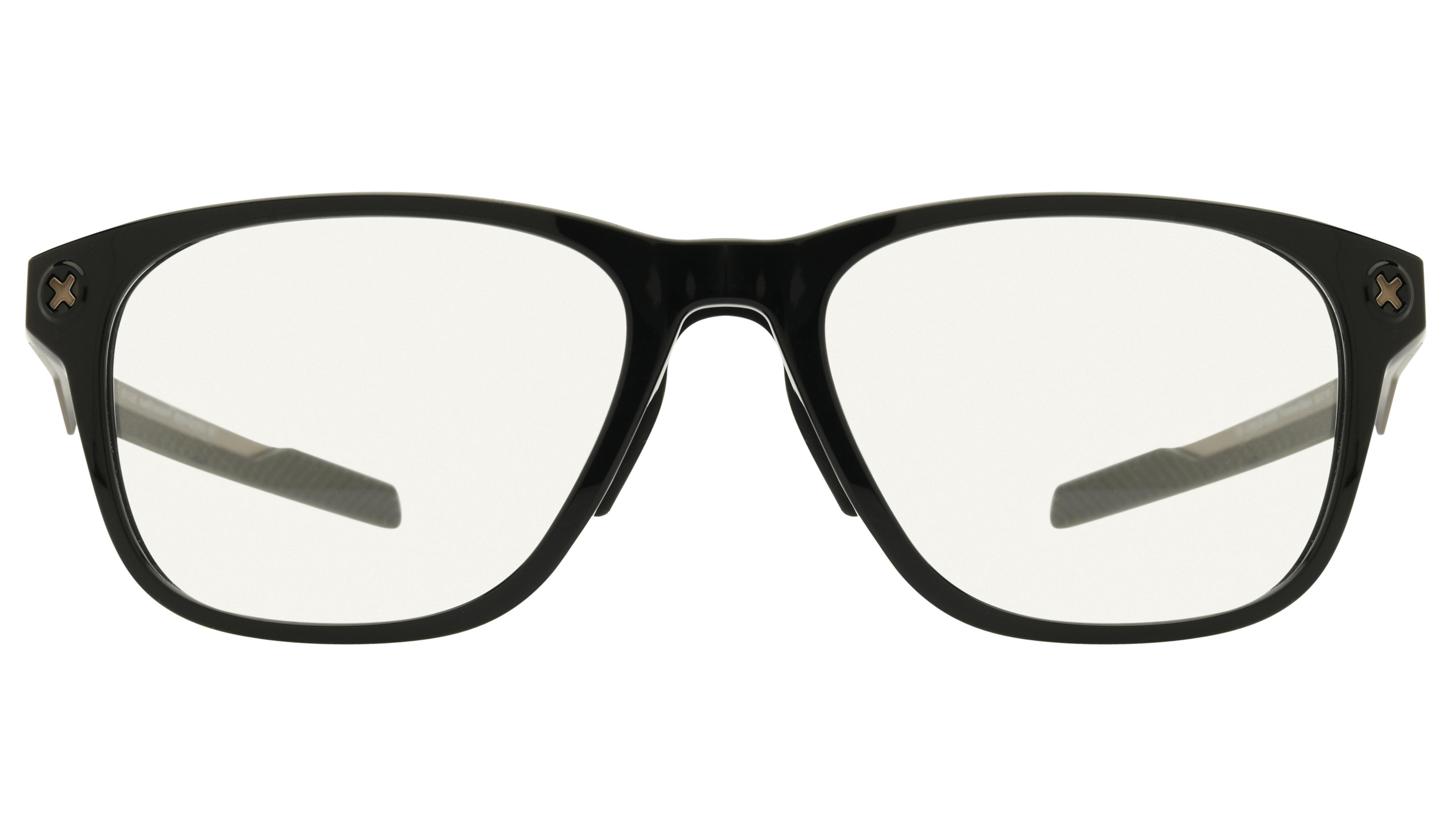 Lunettes de vue Oakley Homme Noir Rectangle Ox8187 Face
