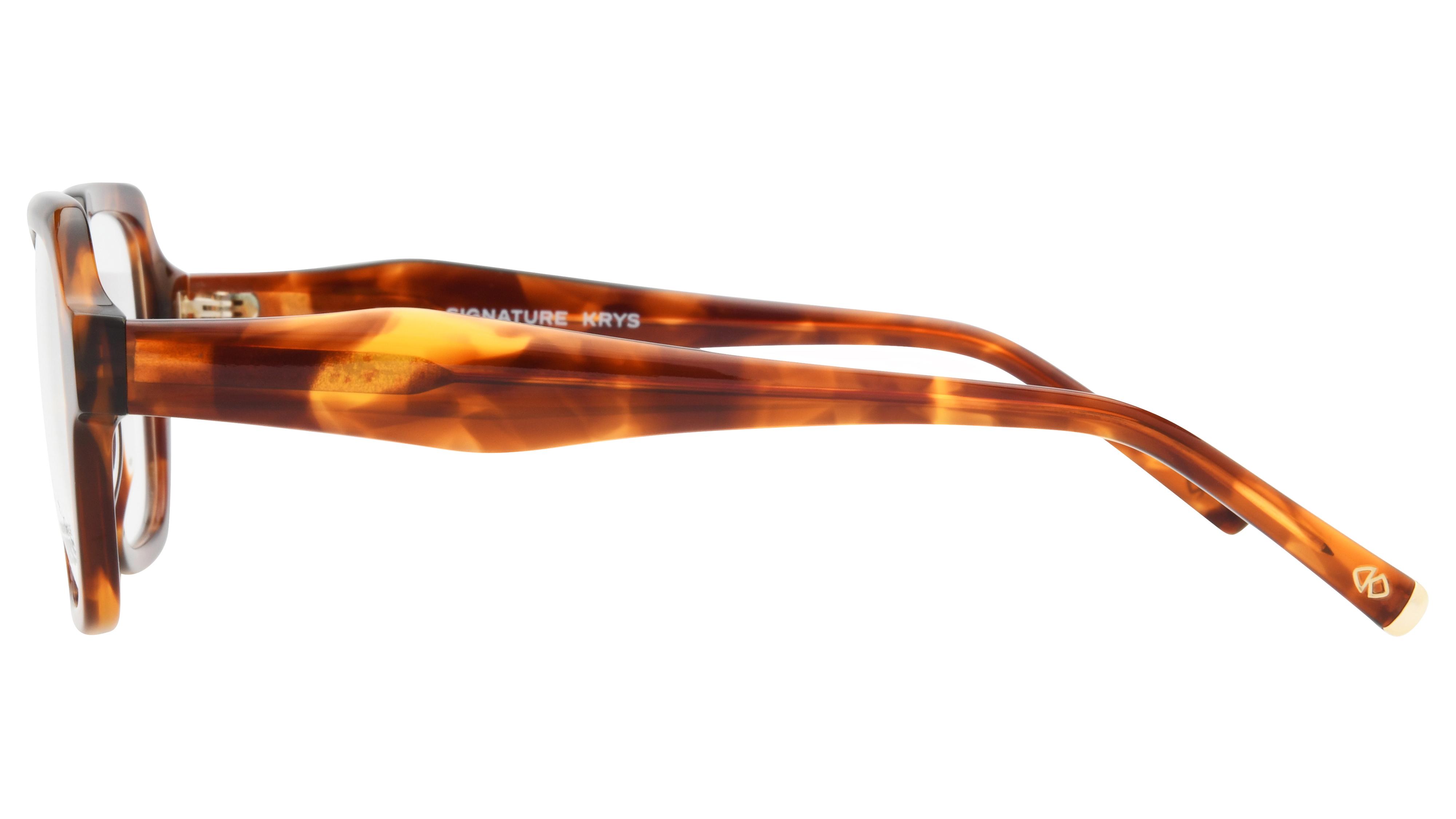 Lunettes de vue Signature Krys Femme Écaille Rectangle Ml2609 Gauche