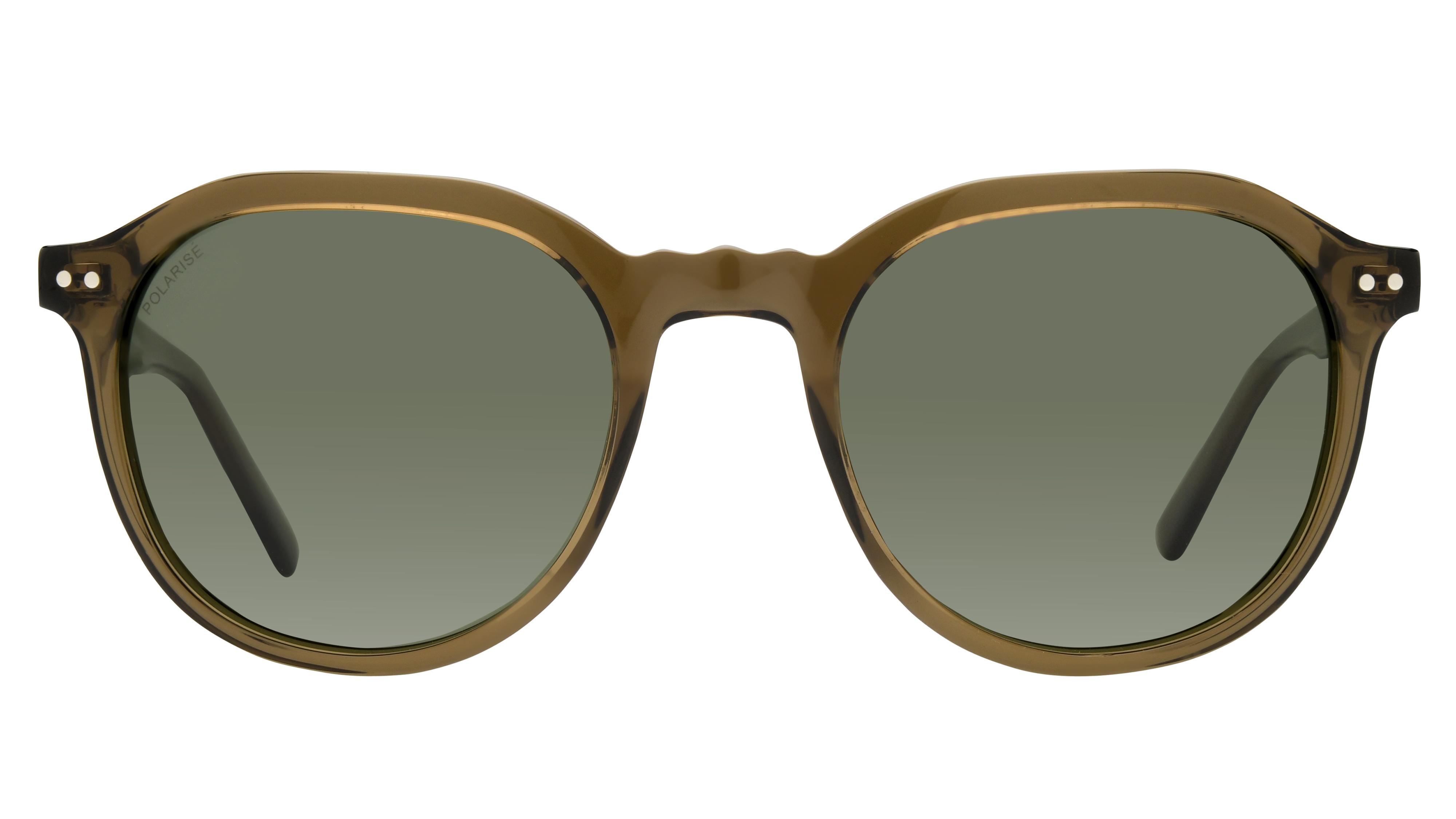 Lunettes de soleil Signature Krys Mixte Vert Ronde Skj2535-E Face