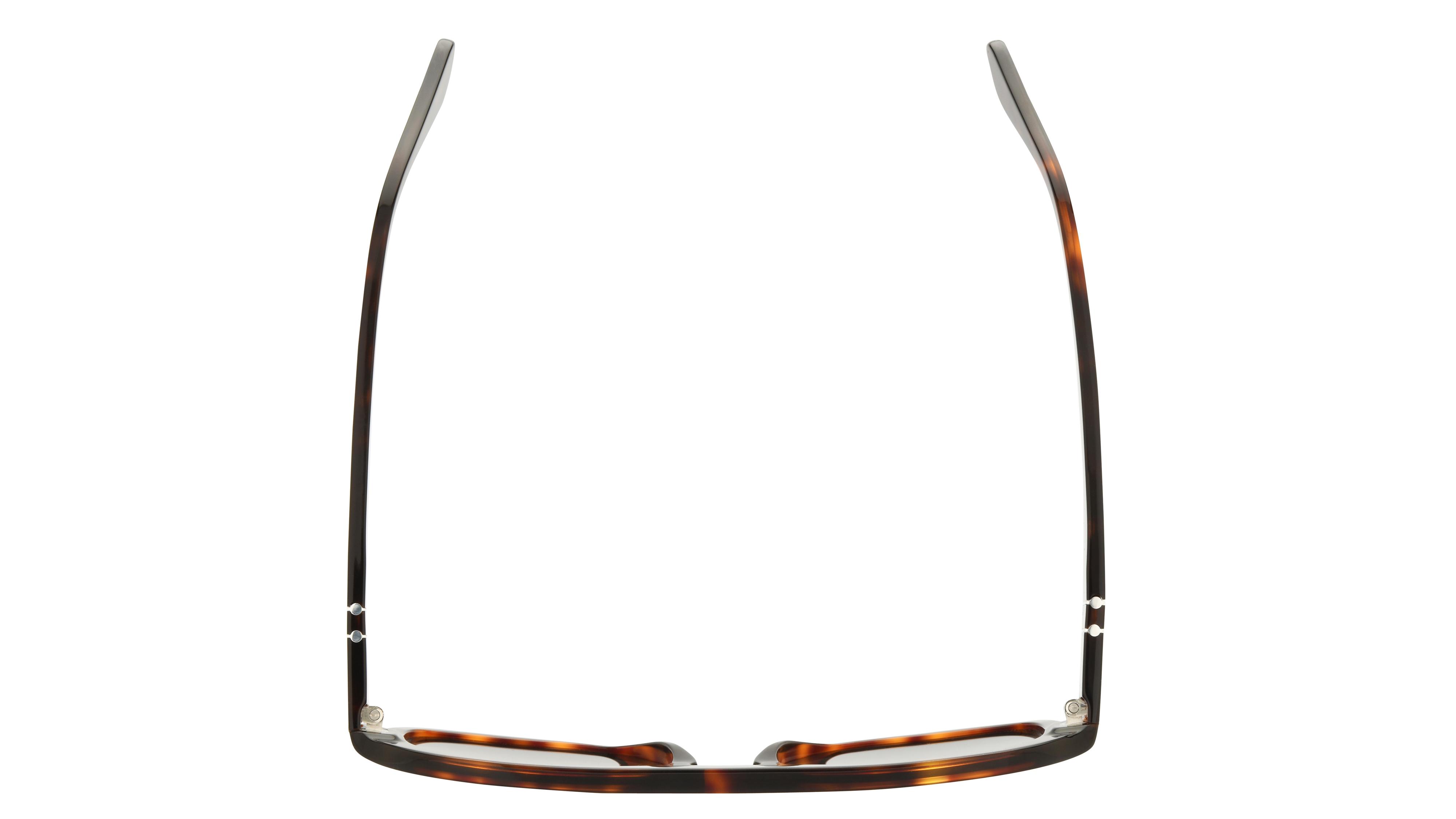 Lunettes de soleil Persol Mixte Écaille Aviateur PO3369S Dessus