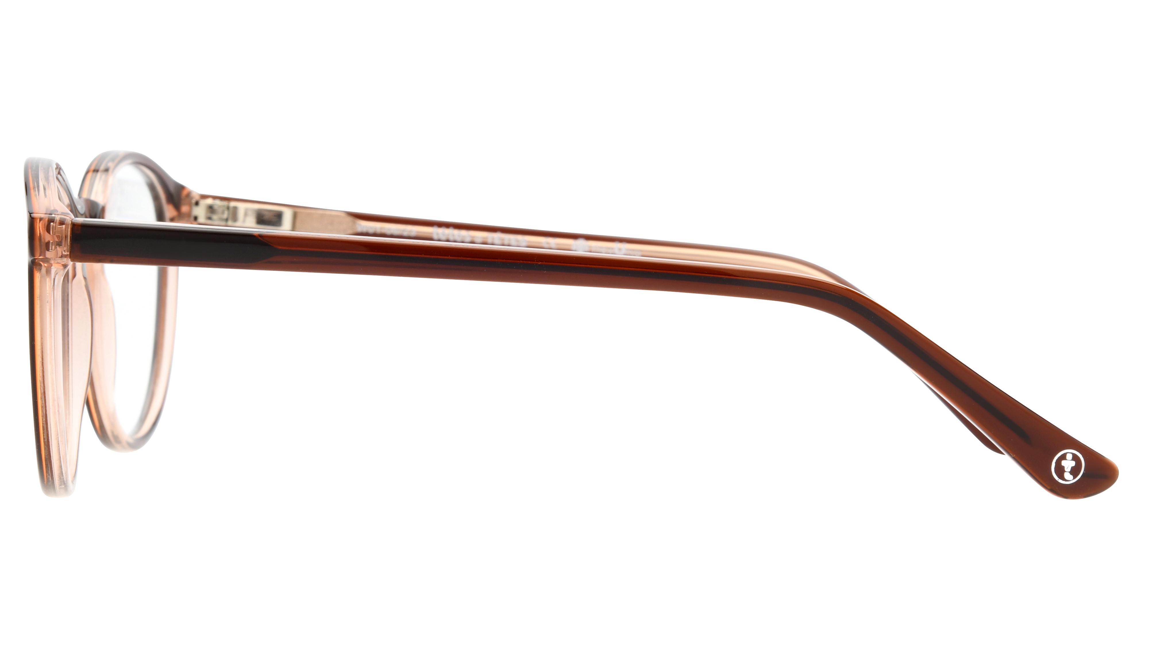 Lunettes de vue têtes à TETES Enfant Marron Pantos Tat2403E Gauche