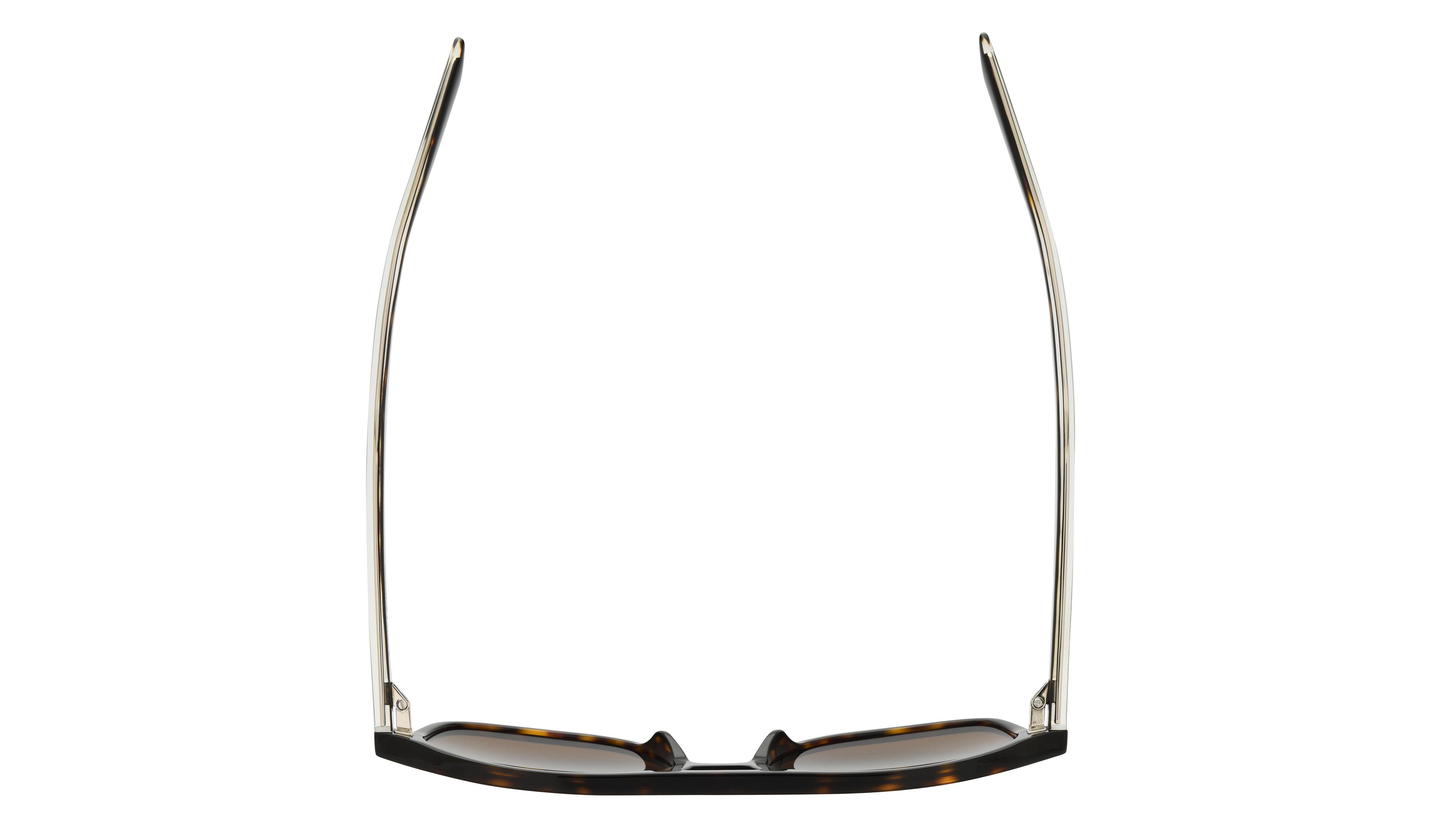Lunettes de soleil Saint Laurent Mixte Écaille Aviateur sl Dessus