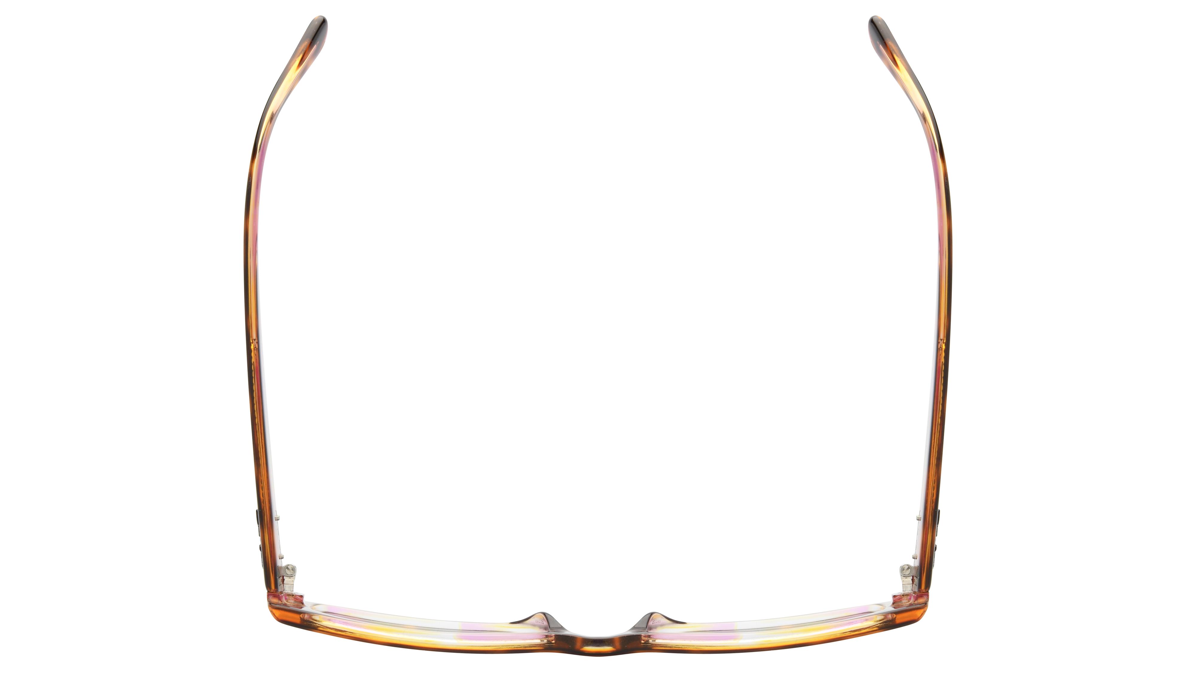 Lunettes de vue Ray-Ban Femme Écaille Rectangle Rx5434 Dessus