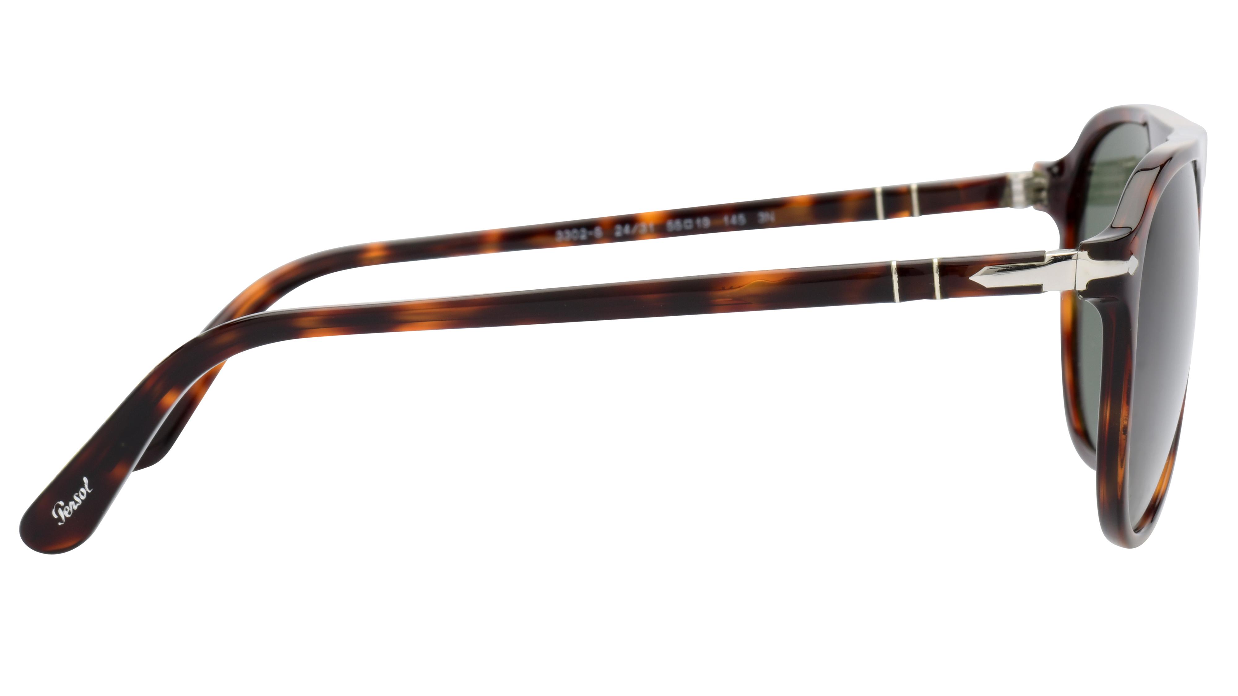 Lunettes de soleil Persol Po3302S 24 31 Ecaille Fonce Aviateur Krys