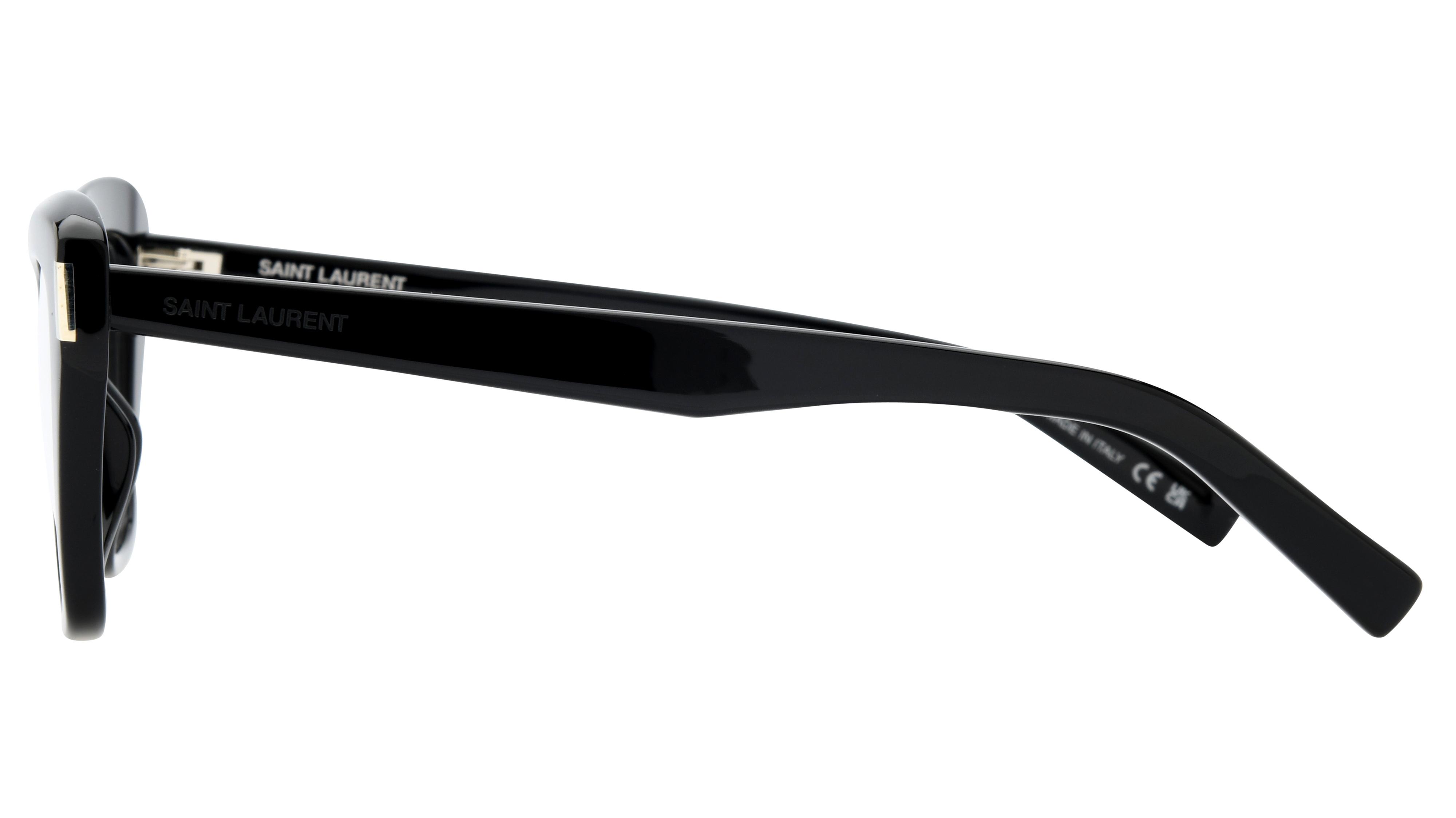 Lunettes de vue Saint Laurent Femme Noir Papillon Sl829 Gauche