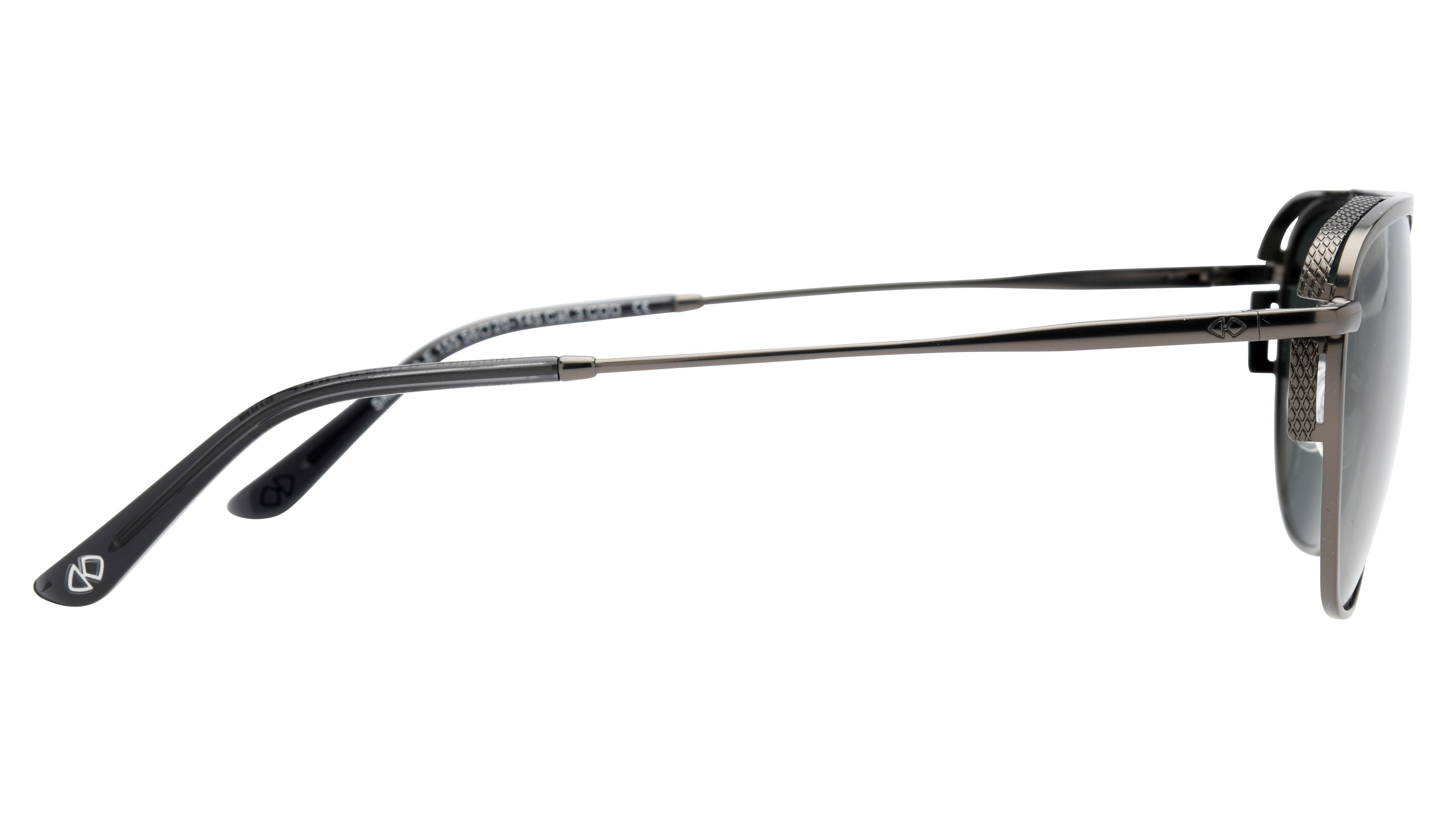 Lunettes de soleil Signature Krys Homme Gris Aviateur Skj2429-E Droite