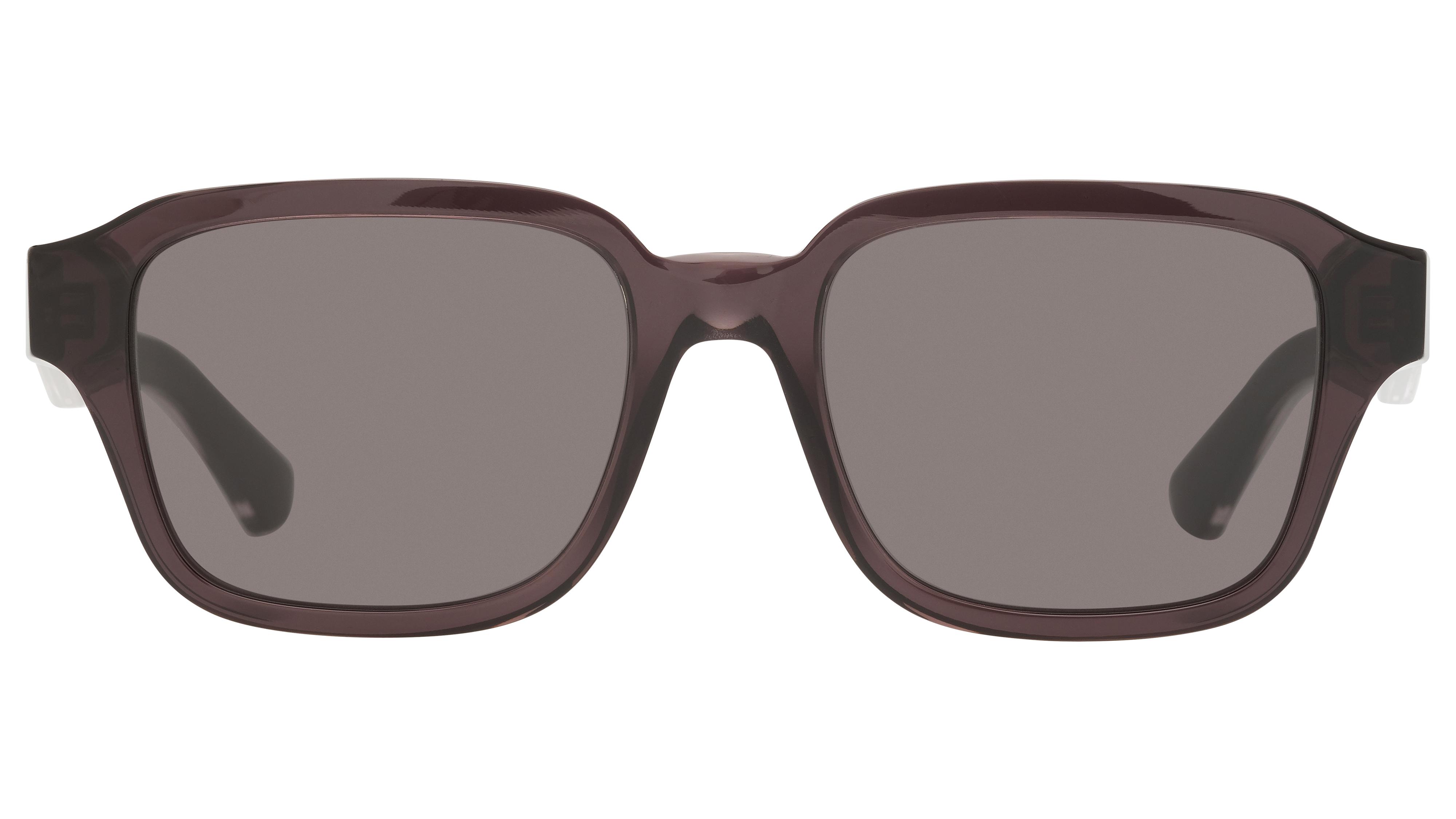Lunettes de soleil Burberry Homme Gris Carré be4484 Face